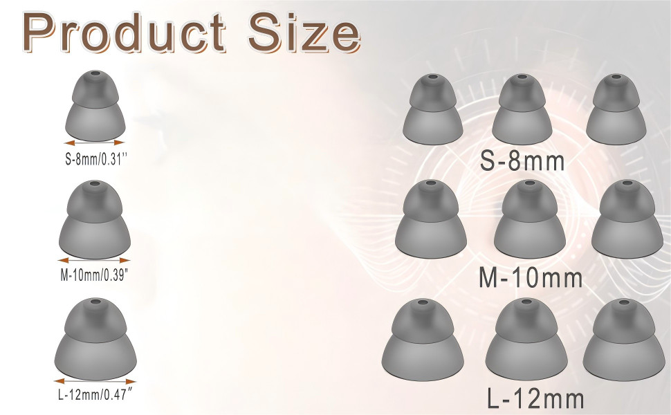 Hearing Aid Power Domes Close Domes Ear Tips Fit Most RIC RITE Style