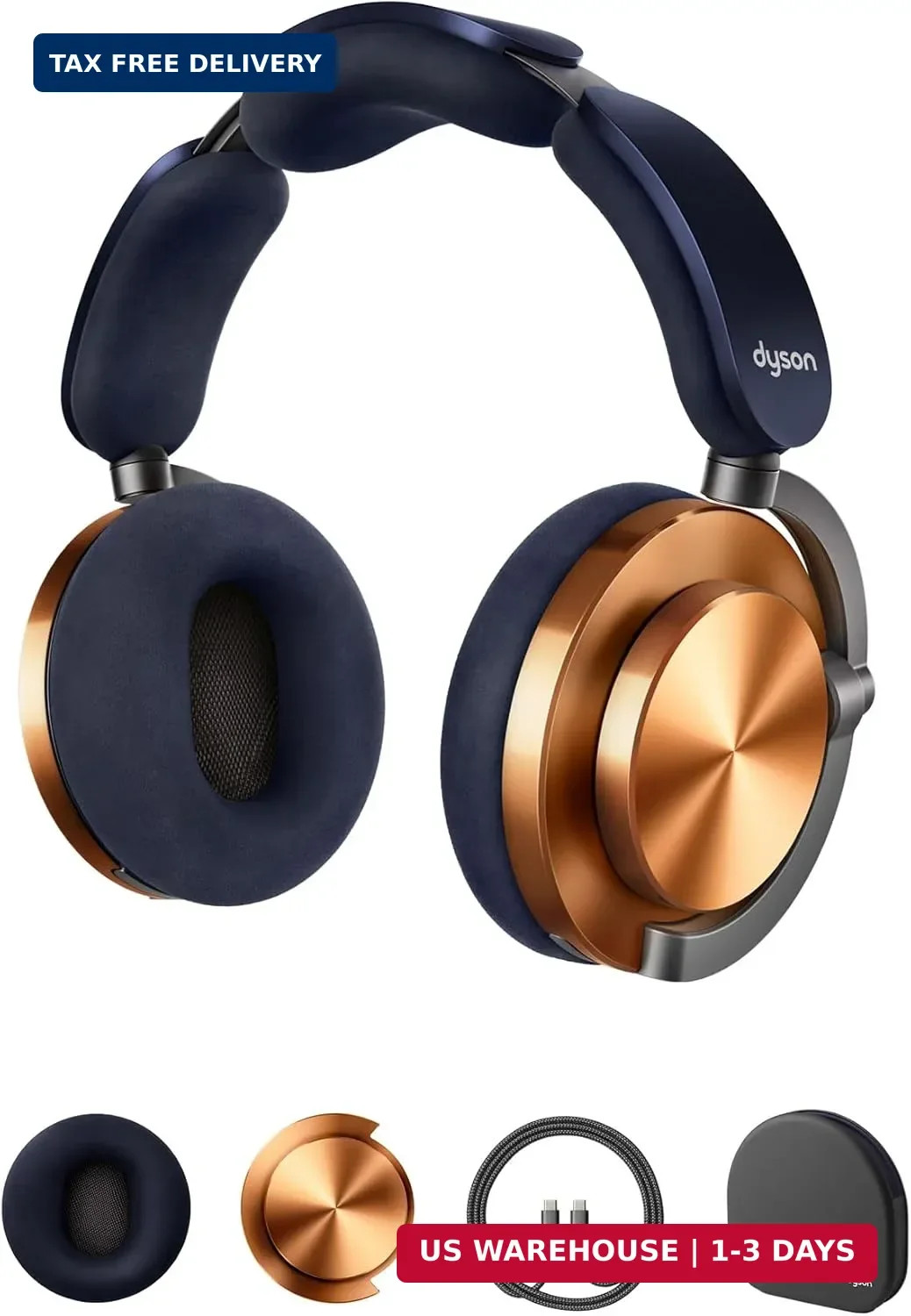 Dyson OnTrac™ Headphones, CNC Copper