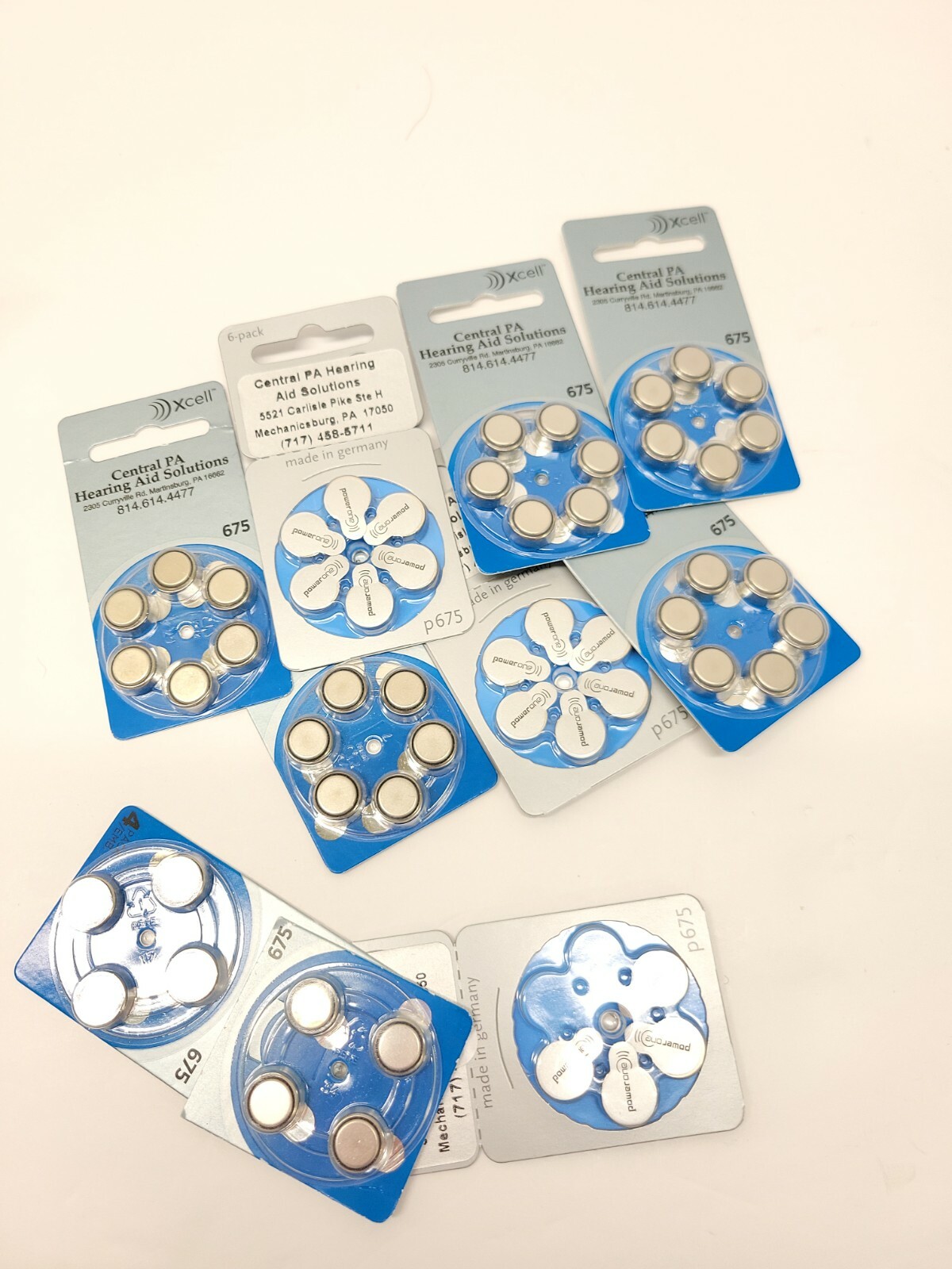 54 Power One Hearing Aid Batteries Size 675 Cochlear