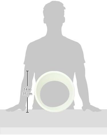 DMI Universal Replacement Commode Splash Guard, White, 0.4 lb, FSA HSA Eligible