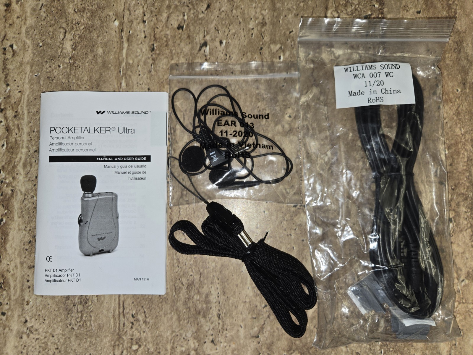 Williams Sound Pocketalker TV Listening Kit