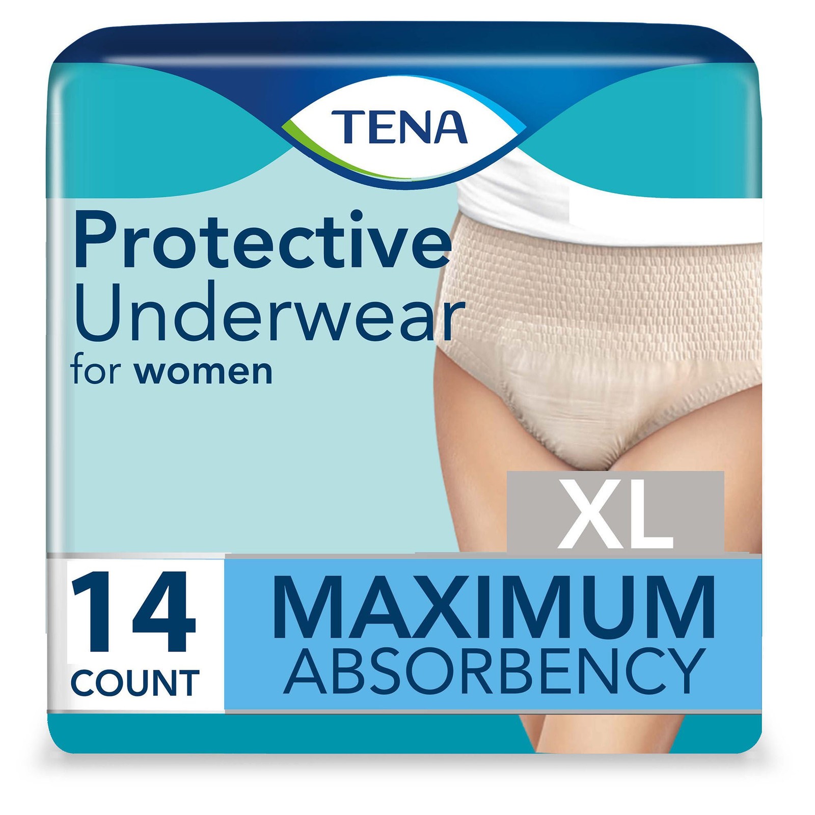 TENA Disposable Underwear Female X-Large Maximum 56 Ct
