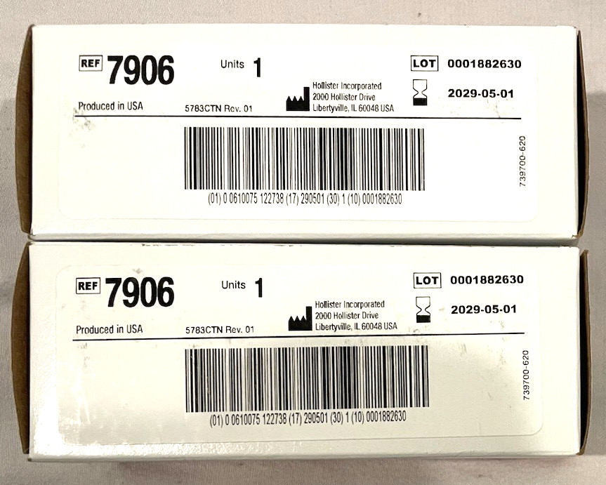 Adapt Hollister Stoma Powder #7906; lot of two 1 oz bottles; New