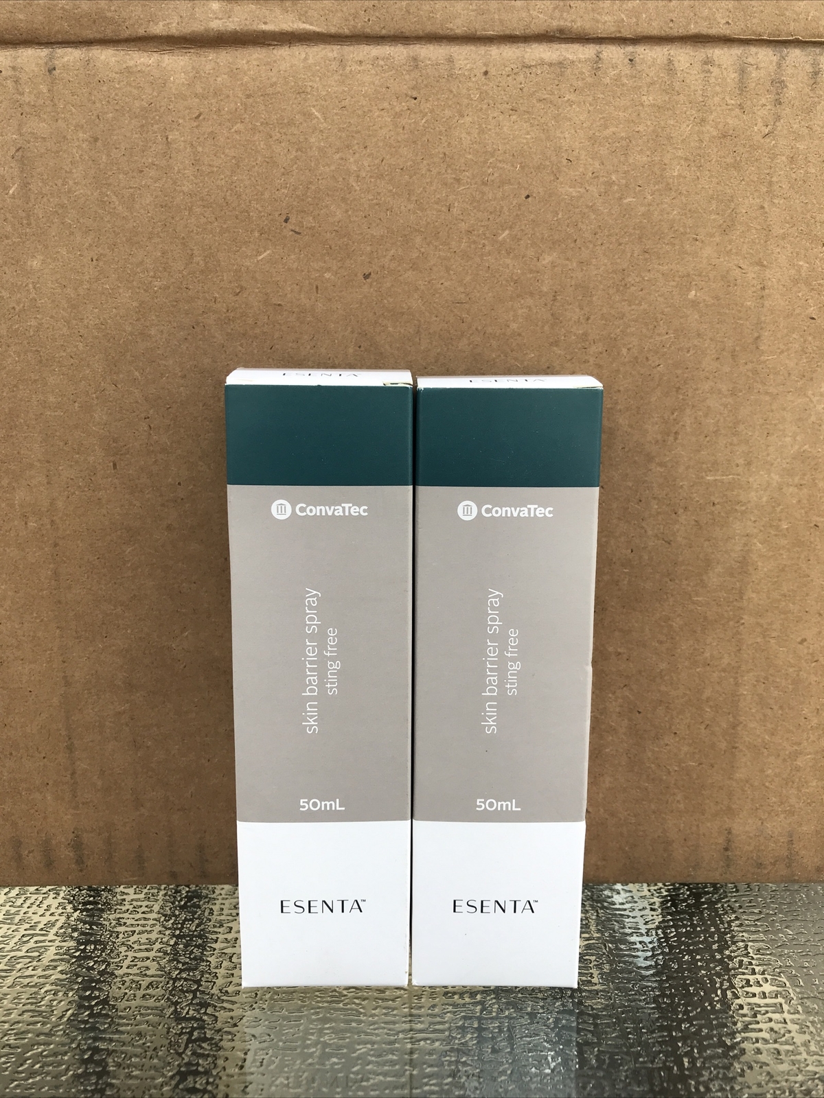 Esenta Sting Free Skin Barrier Spray by Convatec 50ml-Set of 2 – Expiration 2028