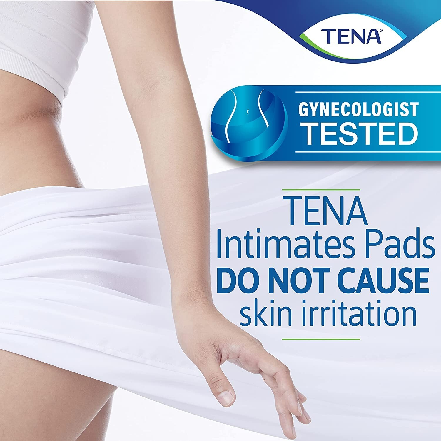 TENA Intimates Overnight Incontinence Pads 13 Long Heavy Absorbency 56 Count