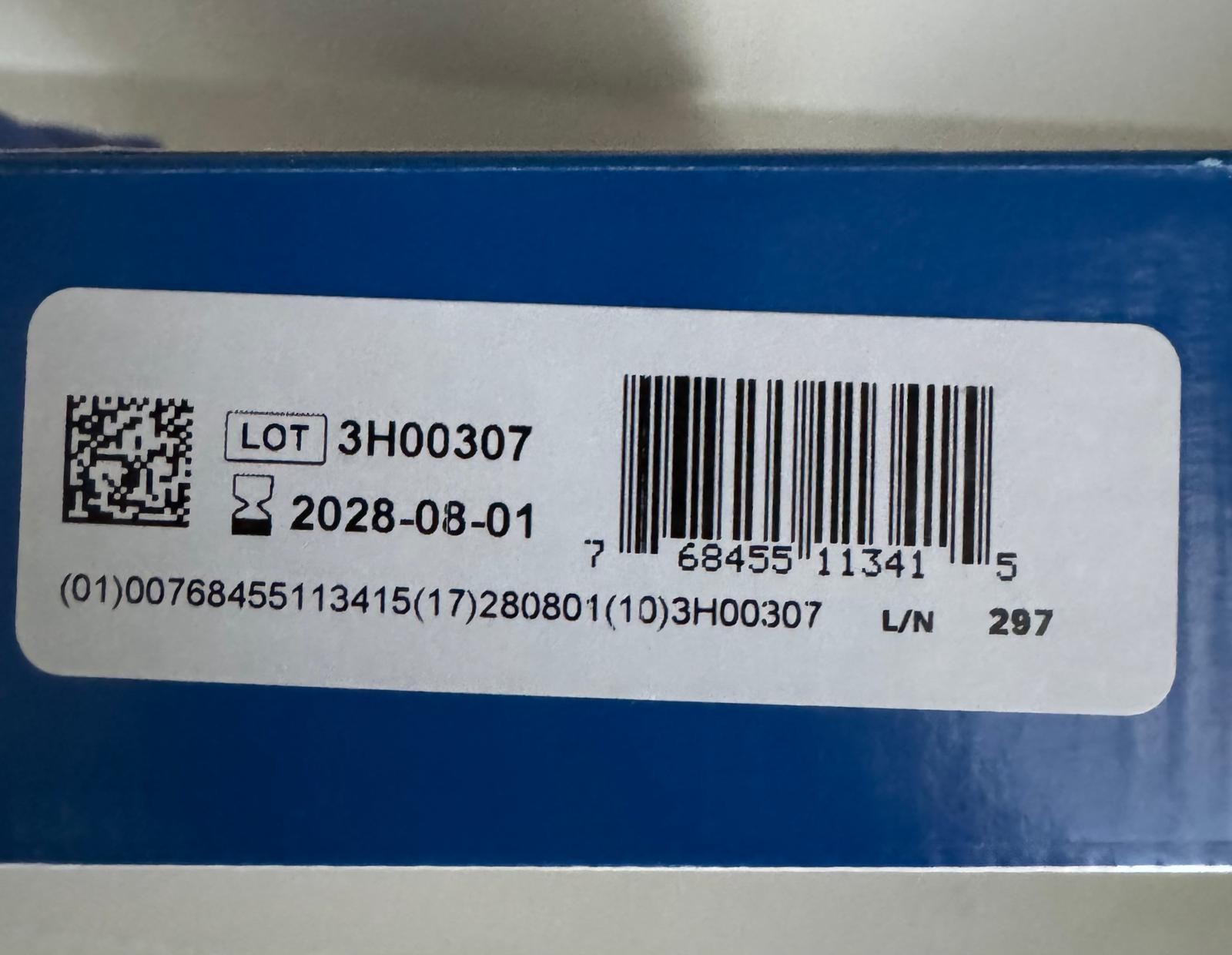 ConvaTec Natura+ Drain Pouch 2 3/4 (70MM) SQ ref 416423, exp 2028-08