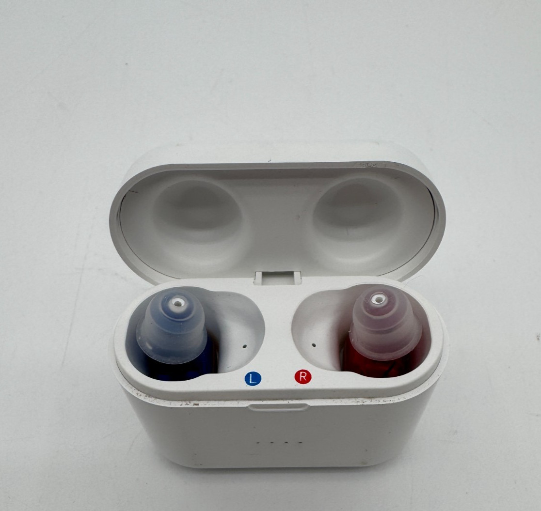 Audious Rechargeable Hearing Aid Device With Charger Set