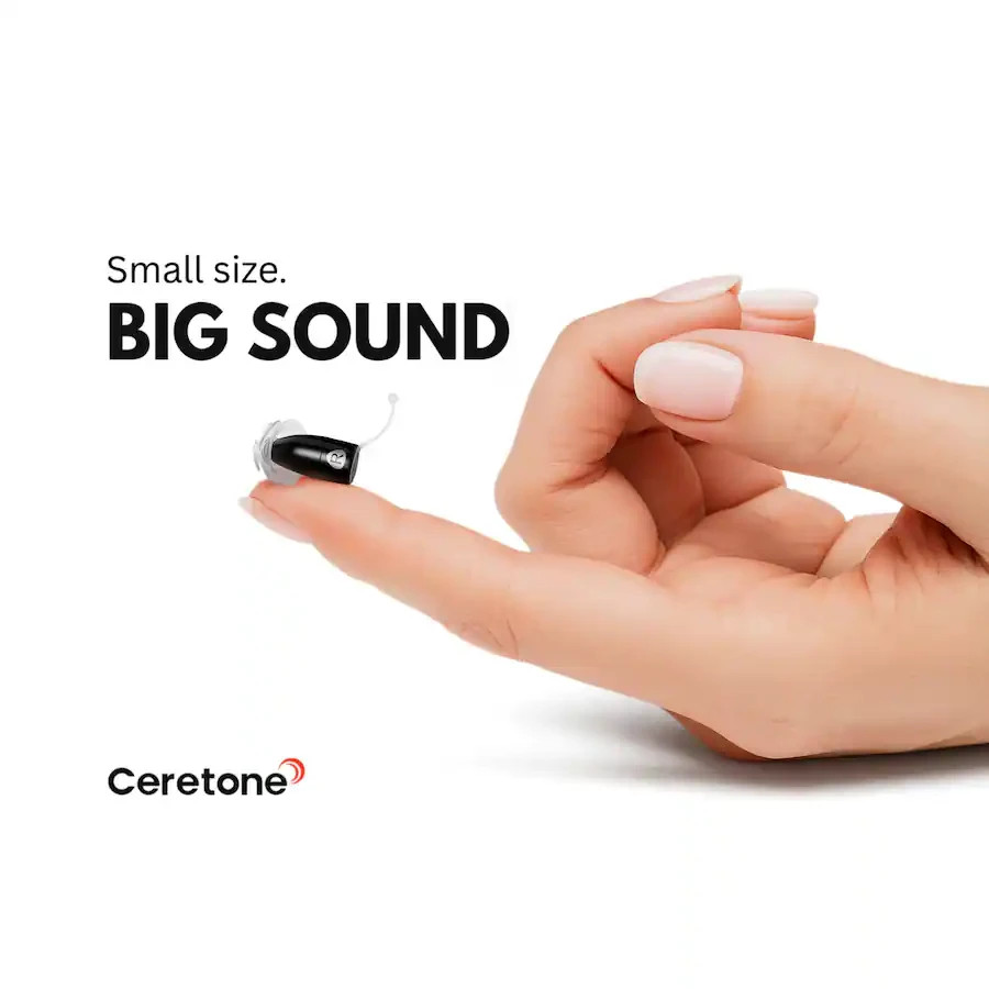 NEW Sealed Ceretone Core One Pro CE-A90A Hearing Aids CIC Invisible Rechargeable