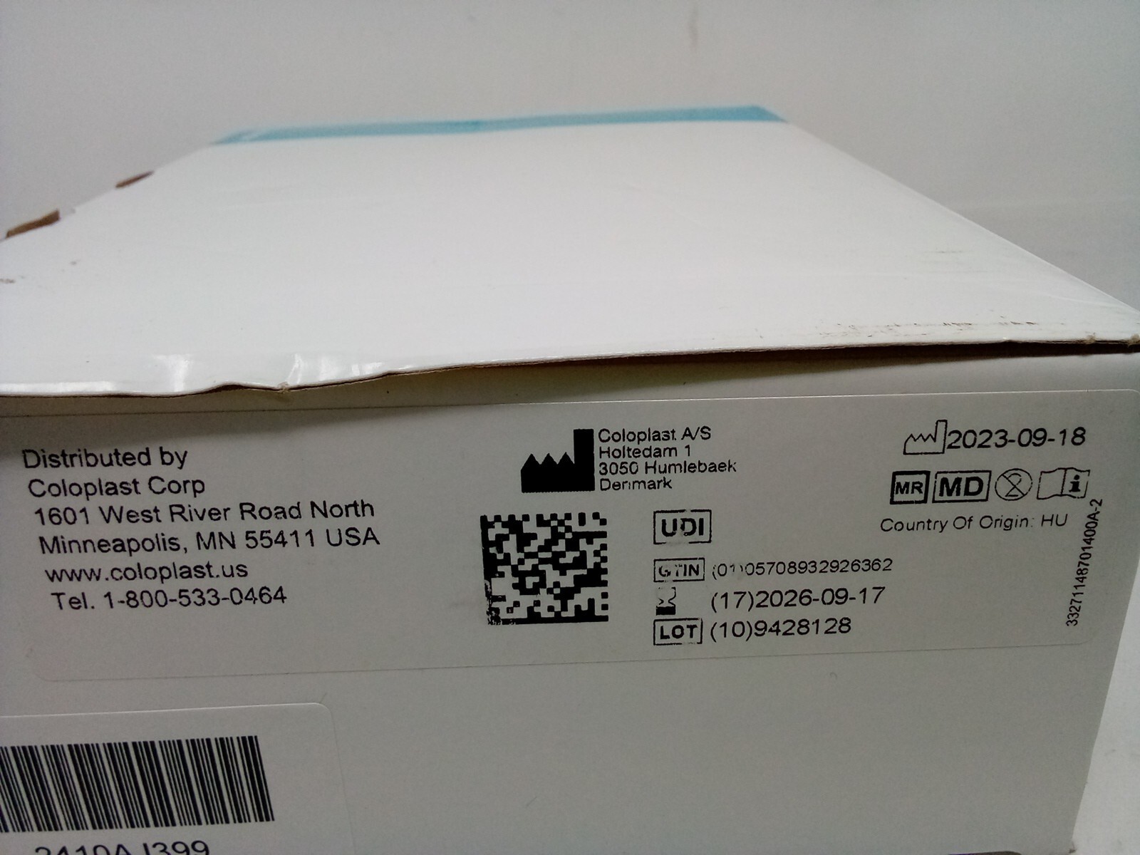 Ostomy Pouch SenSura Mio 2-Piece Easiclose Wide CutletTransparent Circ Box of 10
