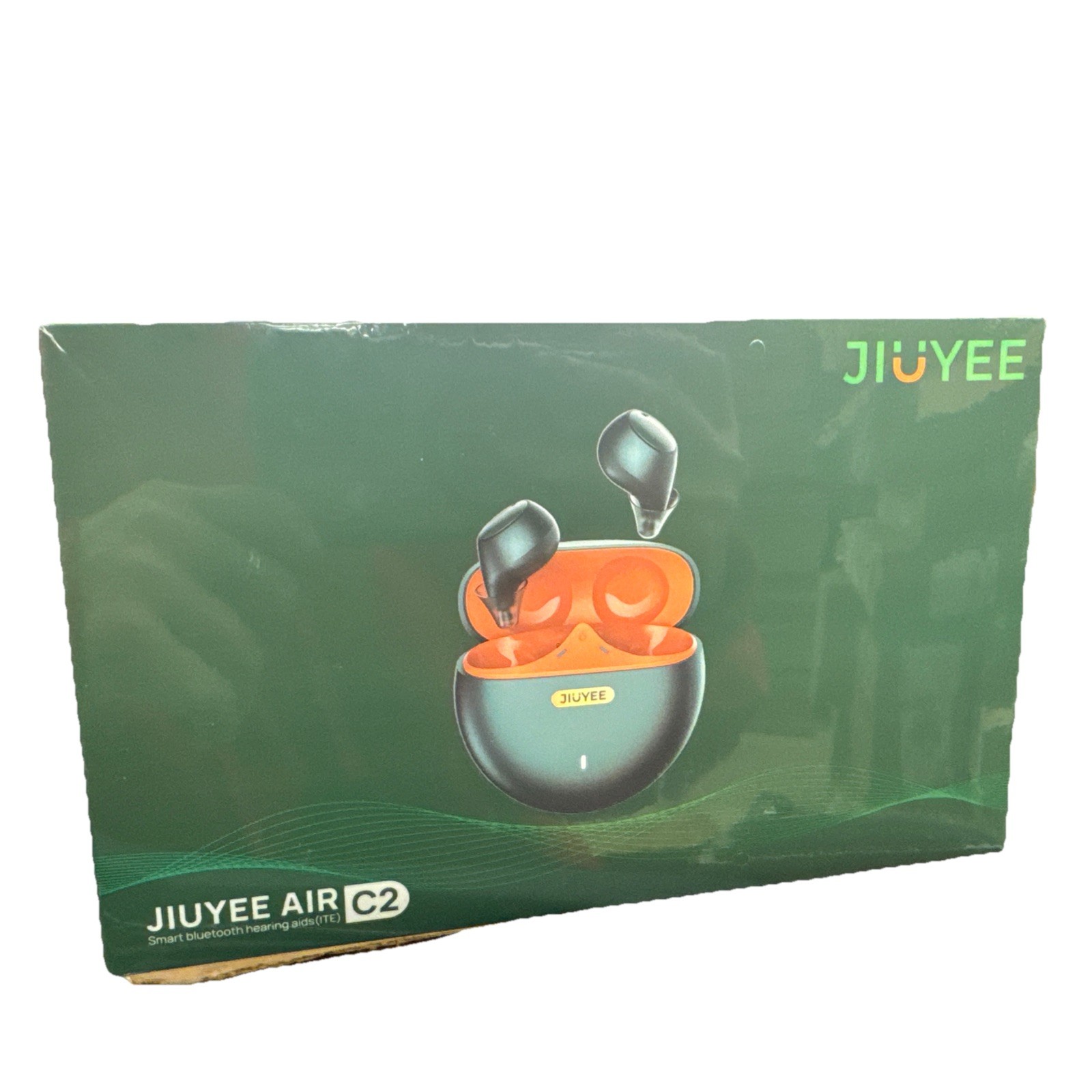 Jiuyee Bluetooth Hearing Aids Mild Moderate OTC Self-Fitting – Green
