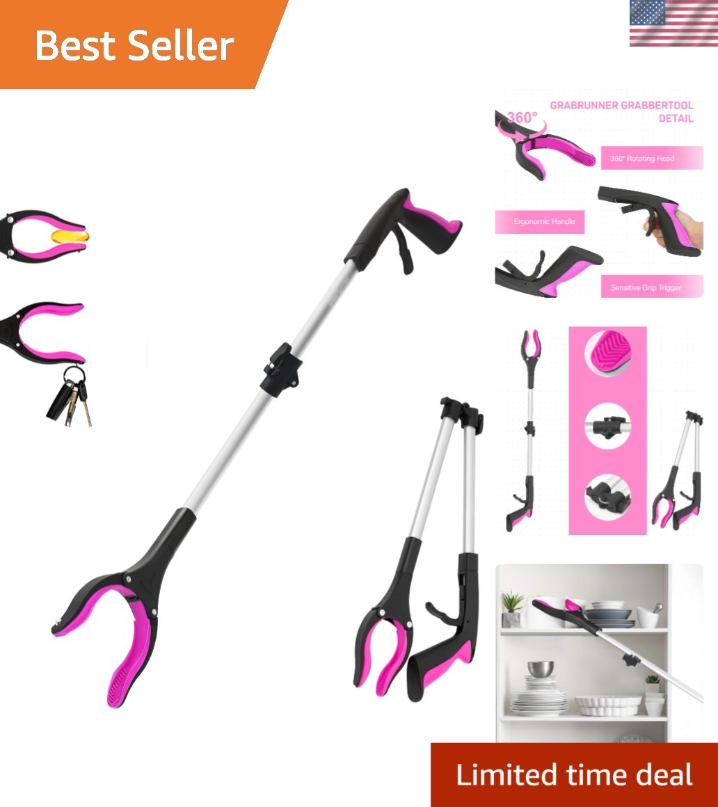 32 inch Heavy Dutyup to 10 lbs Reacher Grabber Tool with Strong Magnetic New …