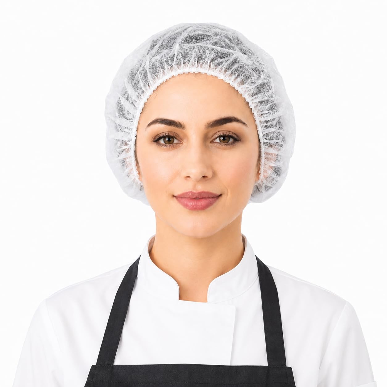 Disposable Bouffant Caps, 21inches Hair Net, Elastic Dust Cap for Food , Cook…