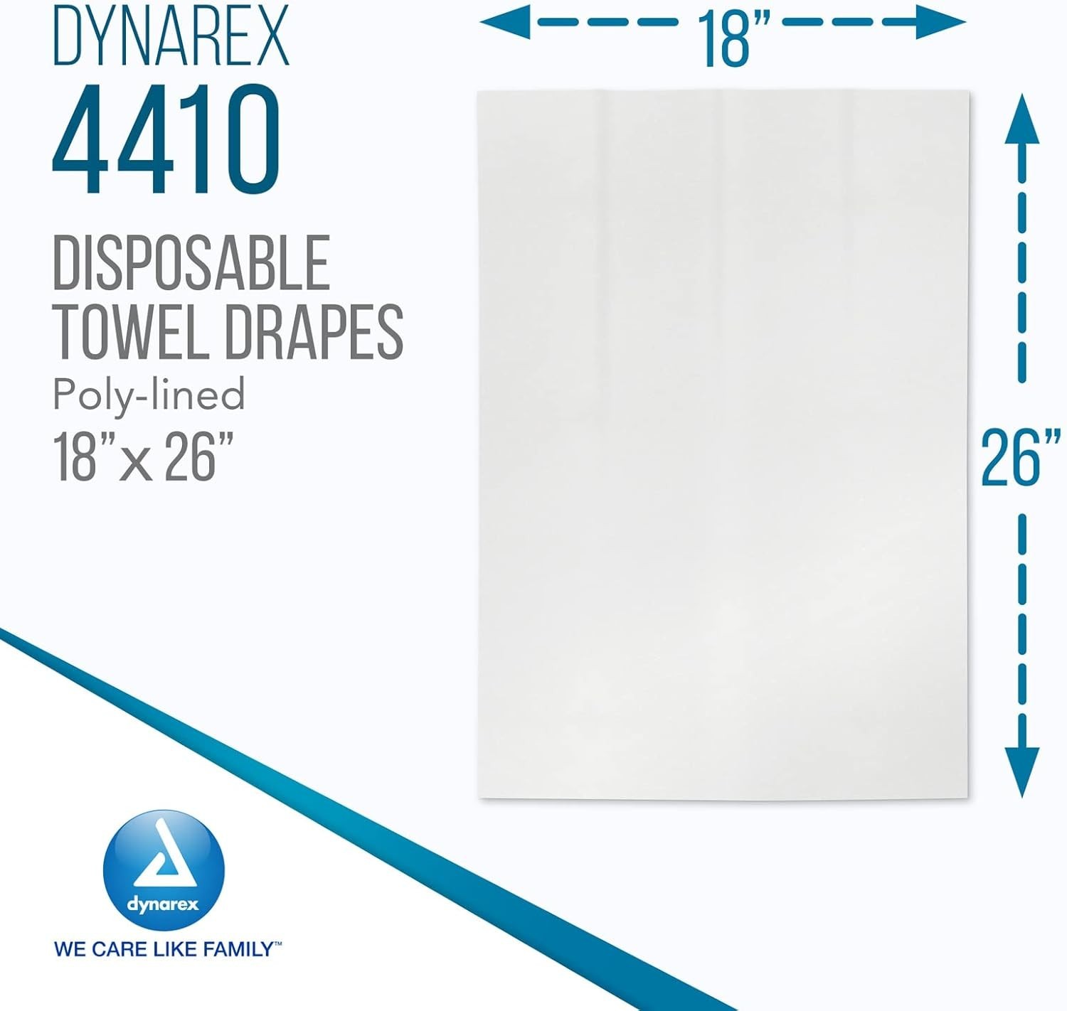 Safe & Absorbent Sterile Towel Drapes, 50 Count – 3 Ply for Surgical Precautions