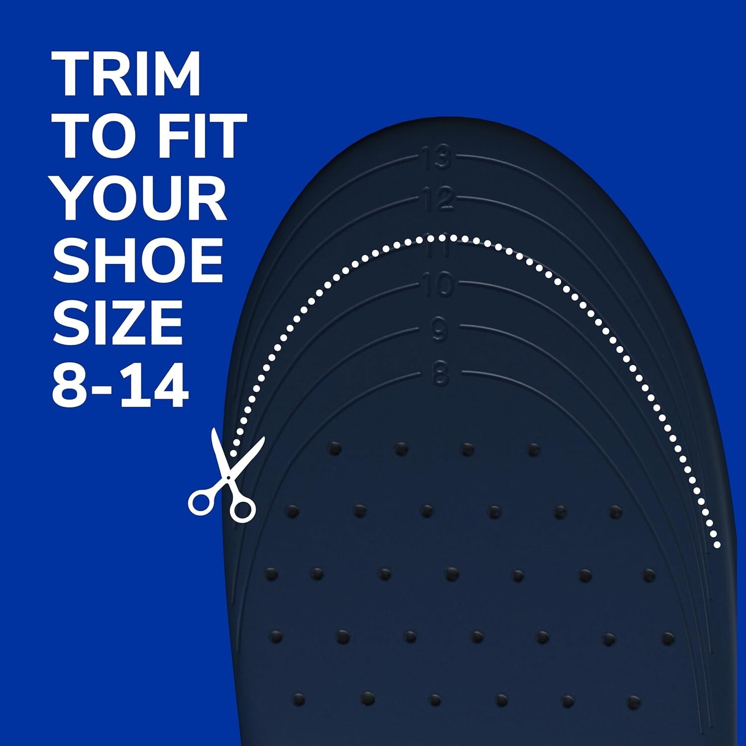 Heavy Duty Support Insole Orthotics, Big & Tall, 200lbs+, Wide Feet, Men 8-14