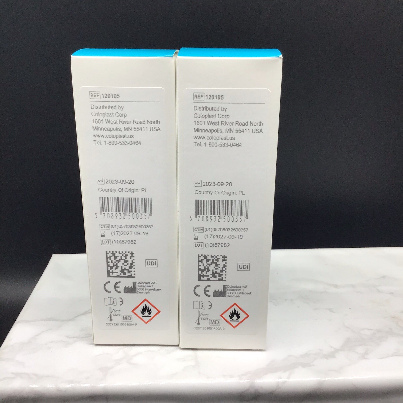 Lot Of 2 Coloplast 120105 Brava Adhesive Remover Spray 1.7 Oz EXP. 2027