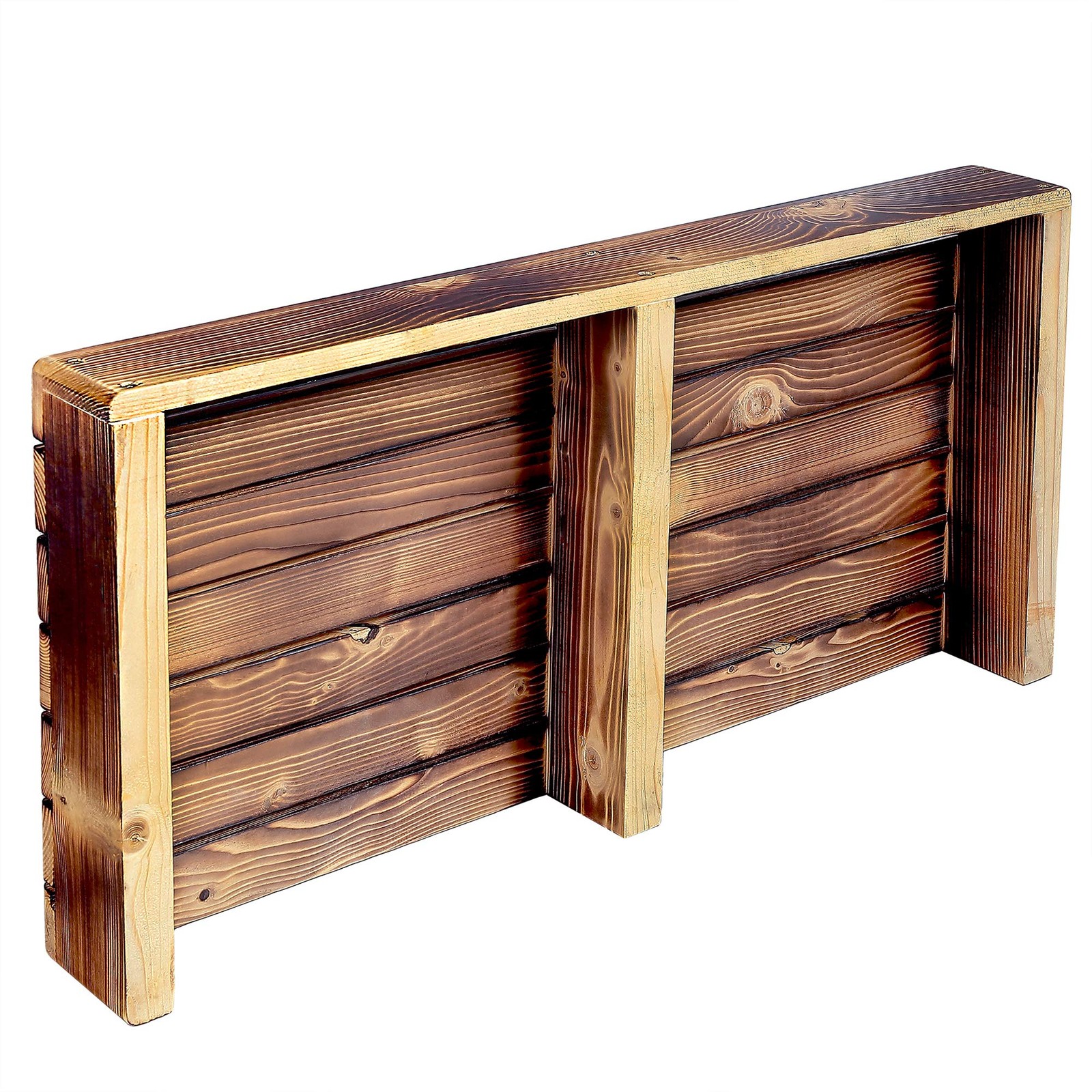 URFORESTIC Solid Wood Indoor/Outdoor 3 1/2 High Riser Step – Non-Slip All Weathe