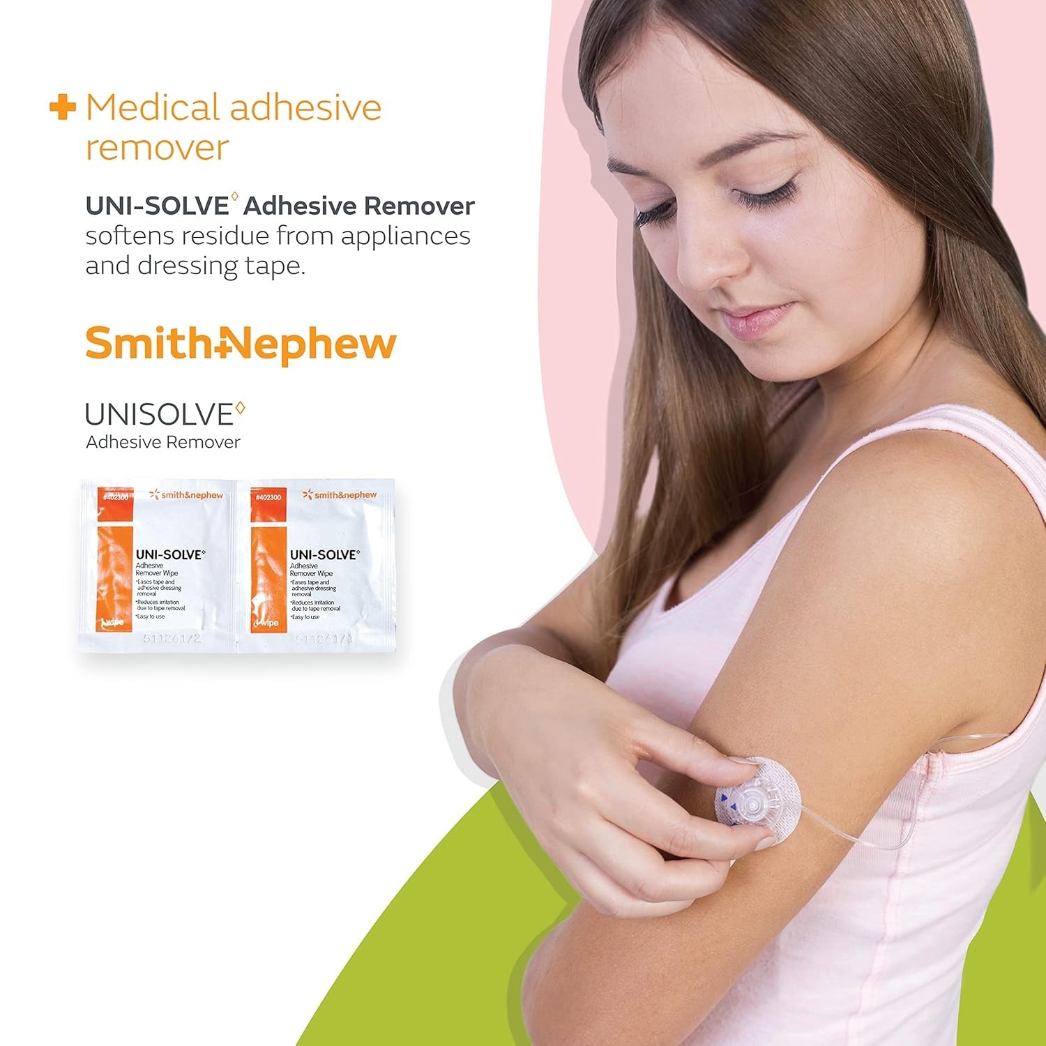 Medical Adhesive Remover Wipes 50 Count Gentle on All Skin Types Non Irritating