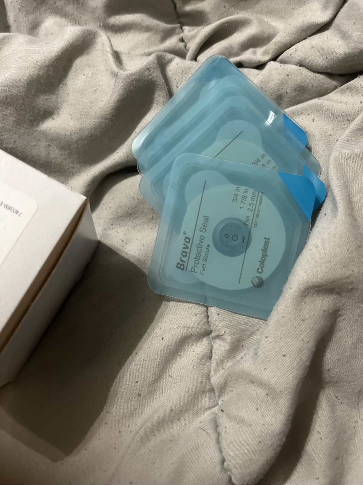 Hollister 8805 Ostomy Barrier Rings 8 Rings + 5 Brava Seals– Exp. 2029/2027
