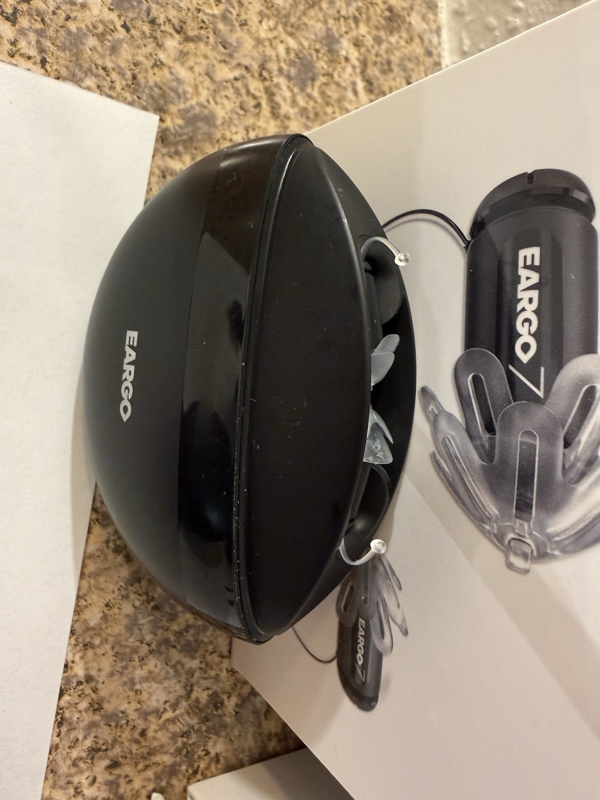 Eargo 7 Self-Fitting OTC Hearing Aid, In Canal, Lightly Used