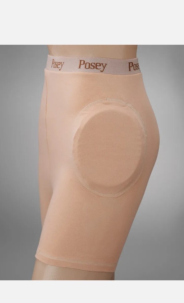 Posey Hipsters Pants Standard Brief To Prevent Hip Fractures Large Model 6016RL
