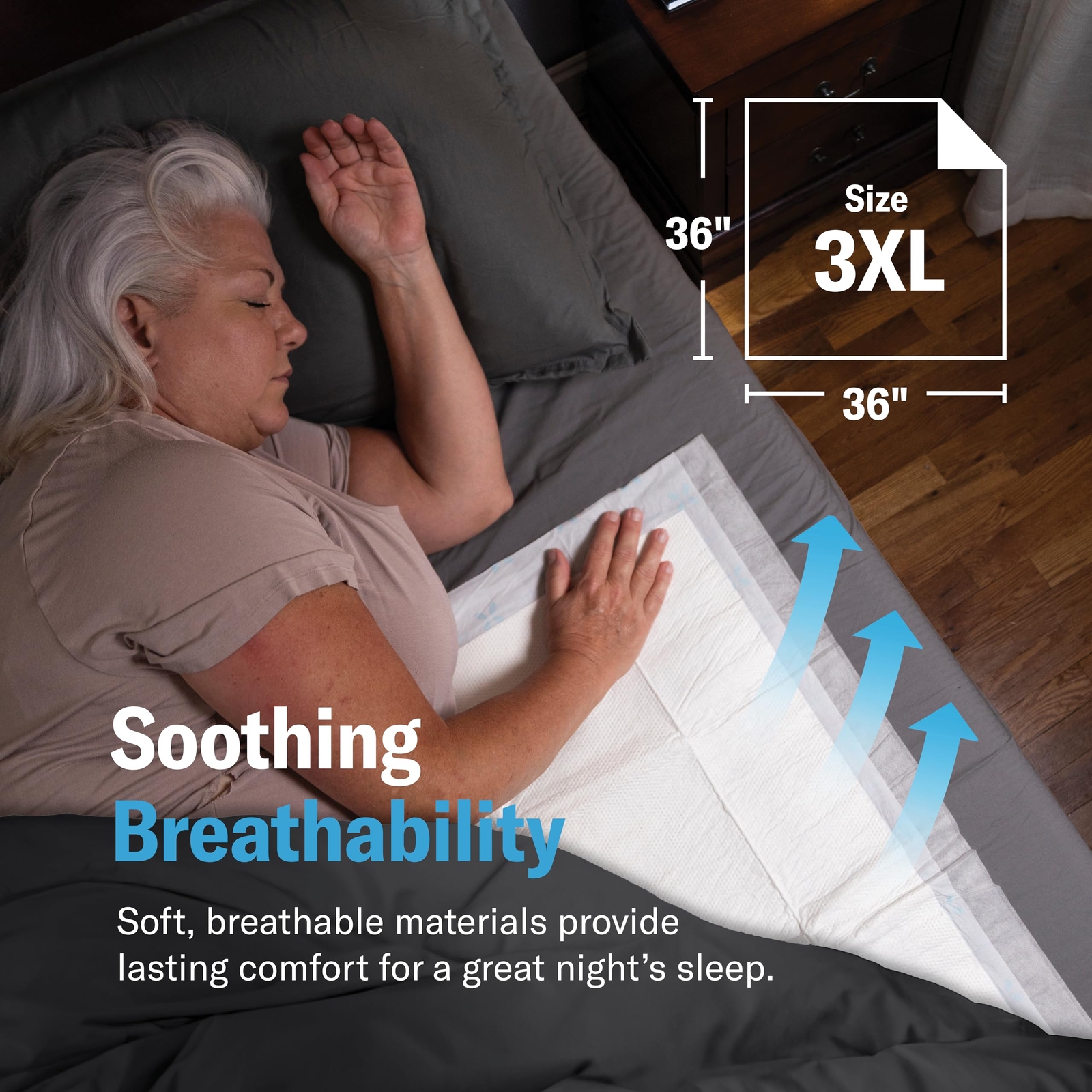 Curera CHUCKS MAX Adult Disposable Bed Pads 3XL 36 x 36″ 400 Lbs. 20 Pads Pac…