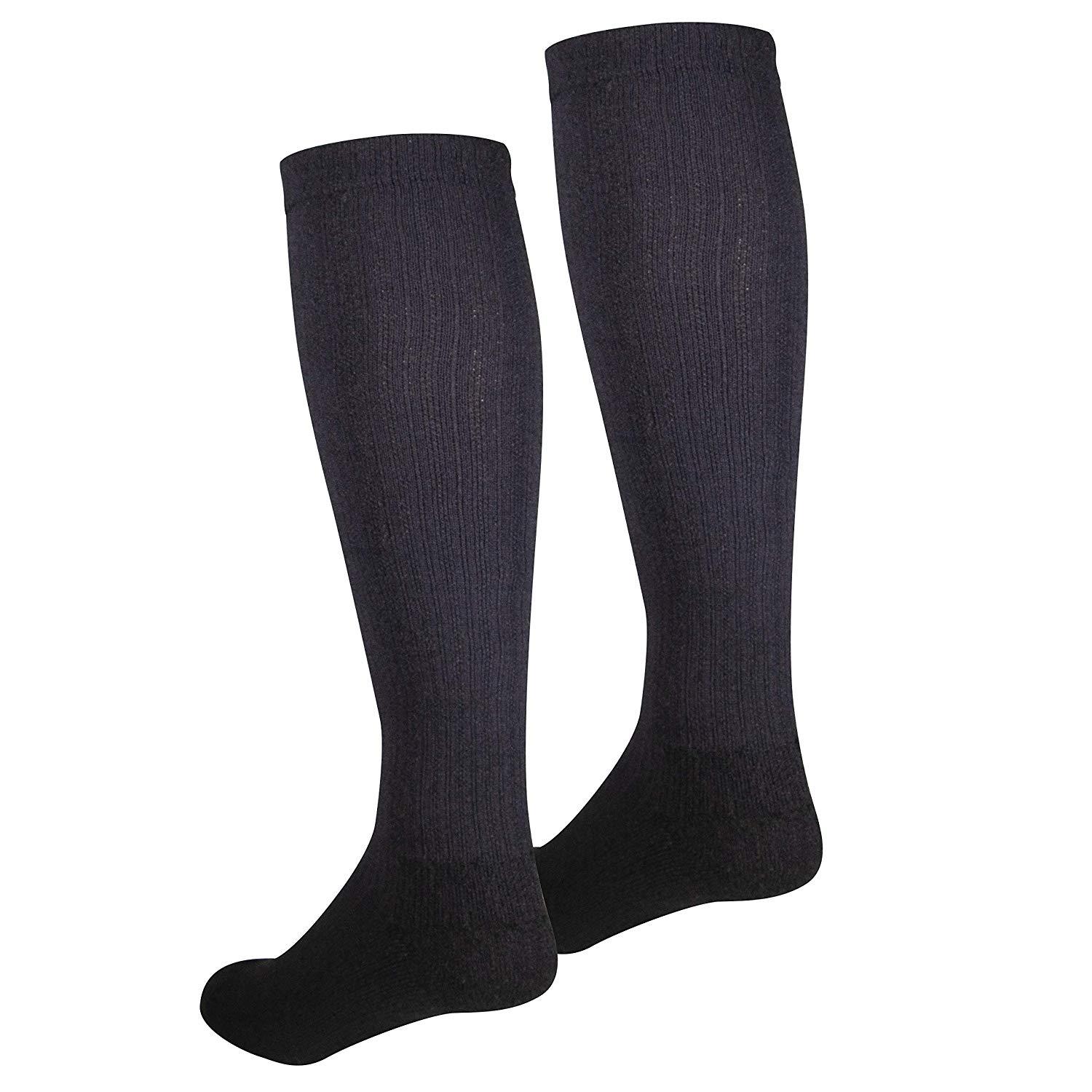 Women’s Compression Socks Casual Tube Style Comfort Knit Active Support Cushion
