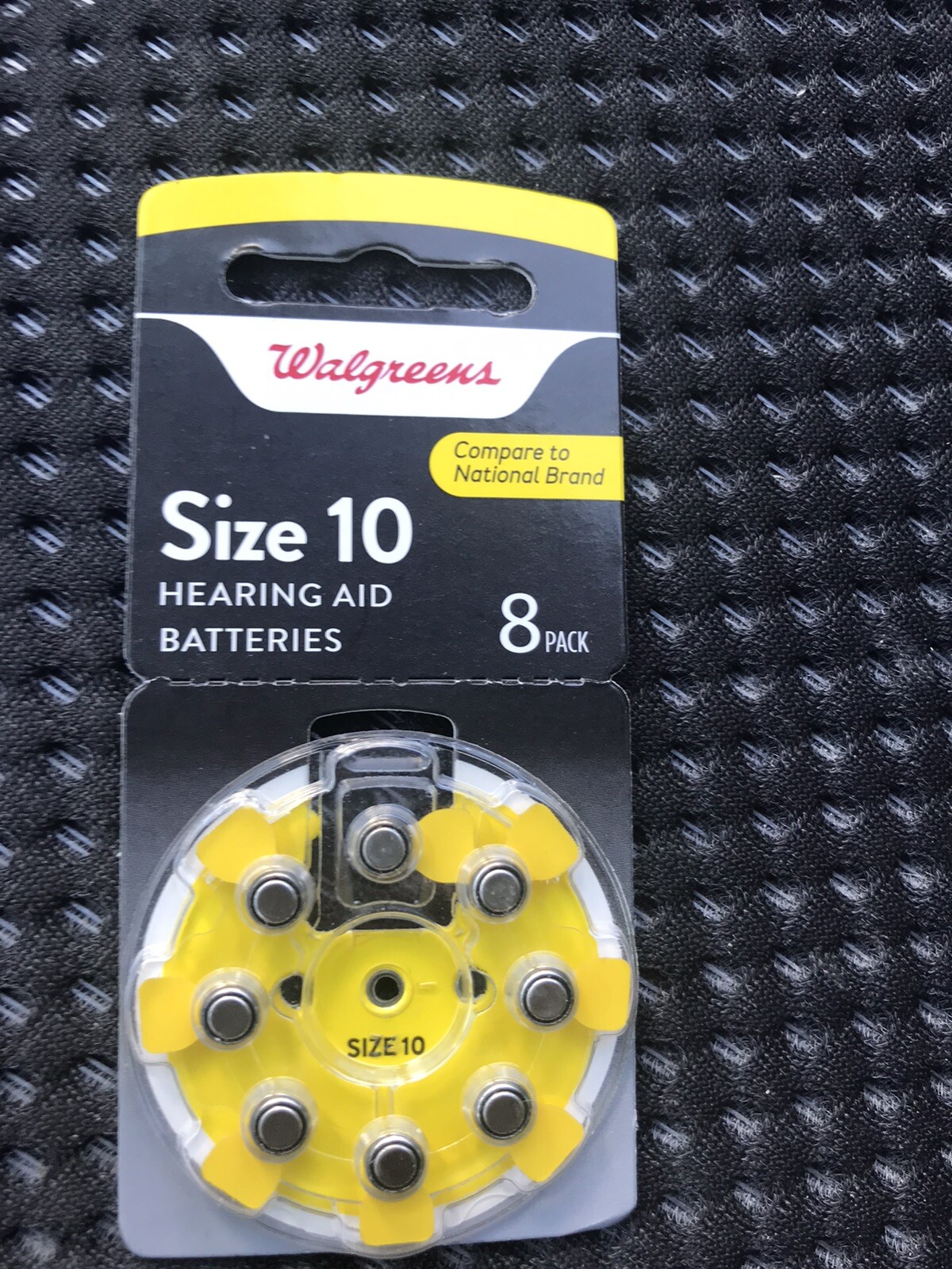 Walgreens Hearing Aid Batteries Size 10 – 8 pack Exp. Sept 2023