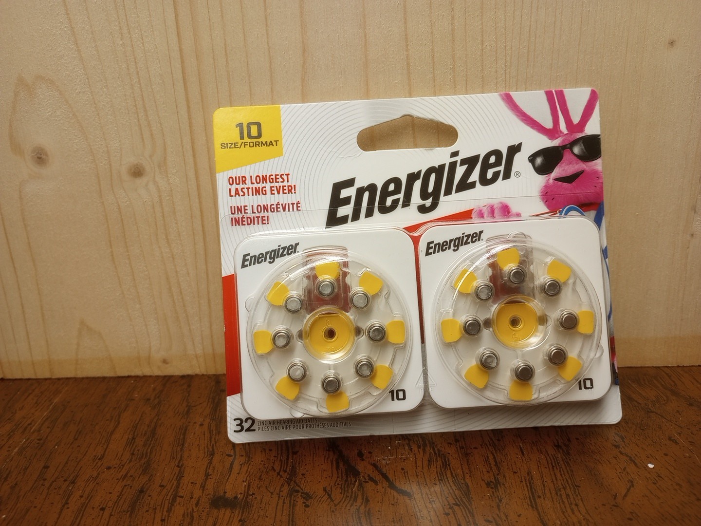 Energizer Size 10 Hearing Aid Batteries – Expires 08/25 – AZ10DP-32 – New