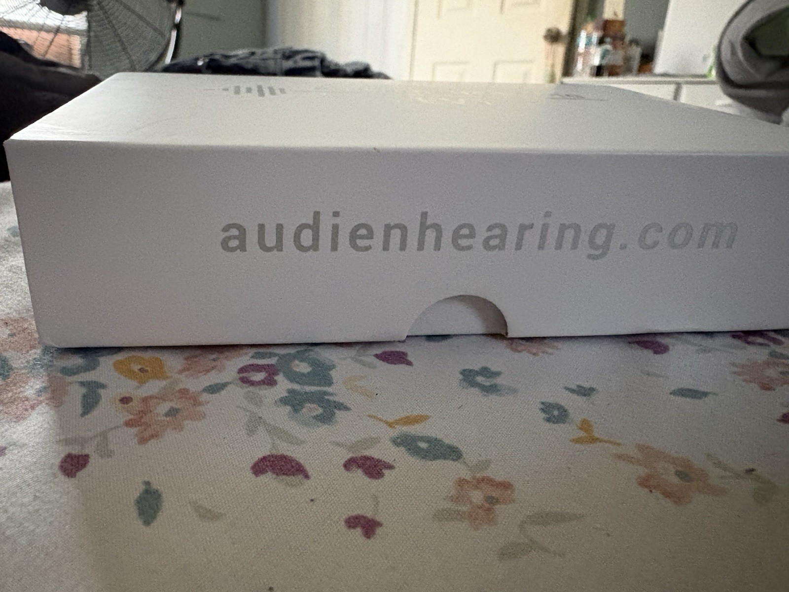 Audien Hearing EV1 In the Ear Rechargeable Hearing Aid Beige with Case & Charger