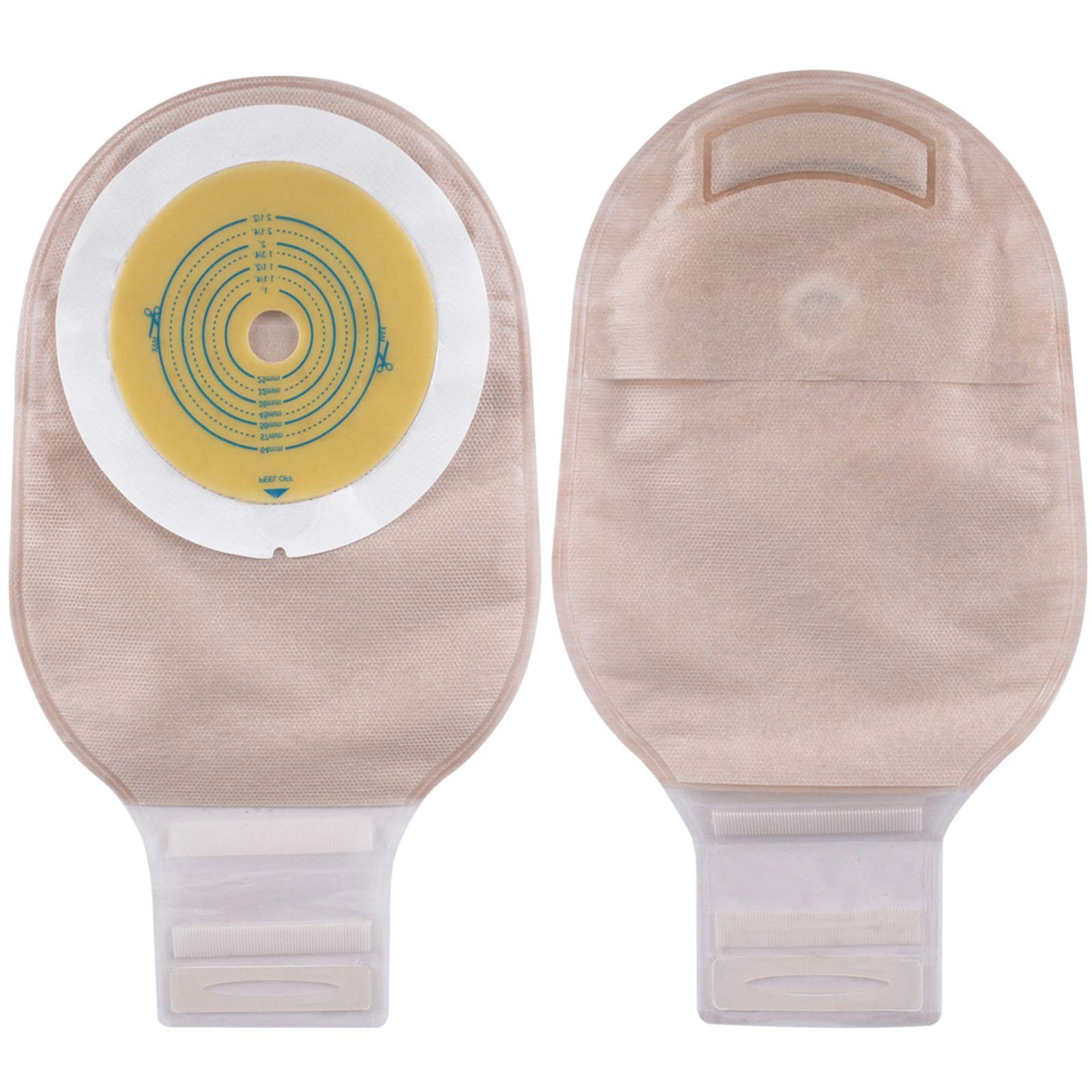 Carbou Ostomy Bags,20PCS Colostomy Supplies,One Piece Drainable Ostomy Pouch …