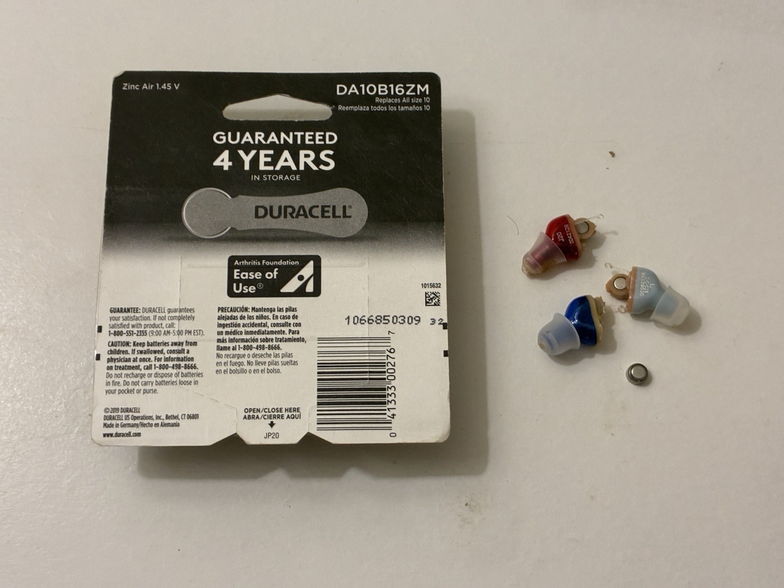 Duracell Batteries And Hearing AIDS Bundle Lot Used Tested Working Great