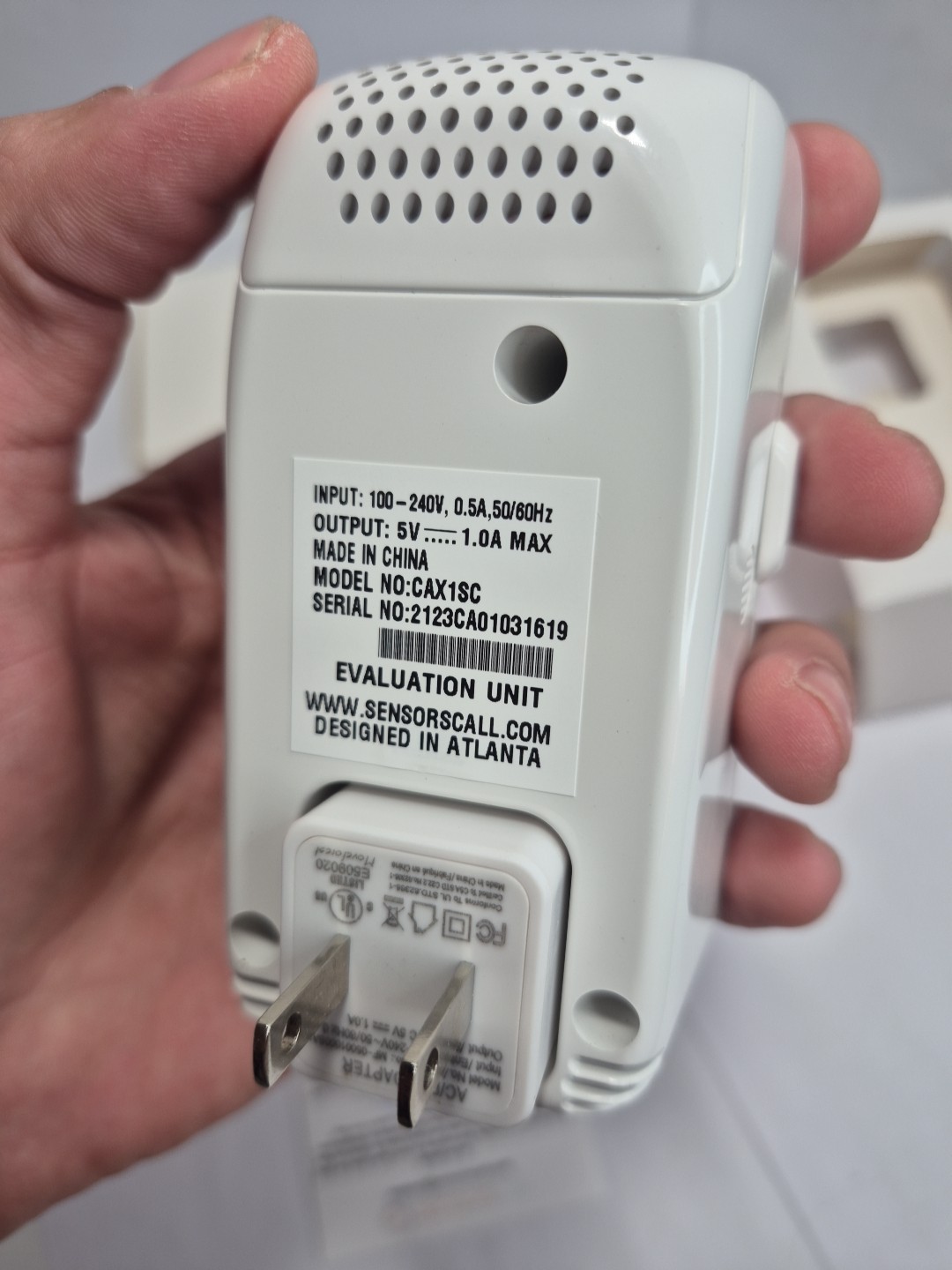 Sensor Call CareAlert Adult Elderly Senior Alert System Safety Sensor Monitor –