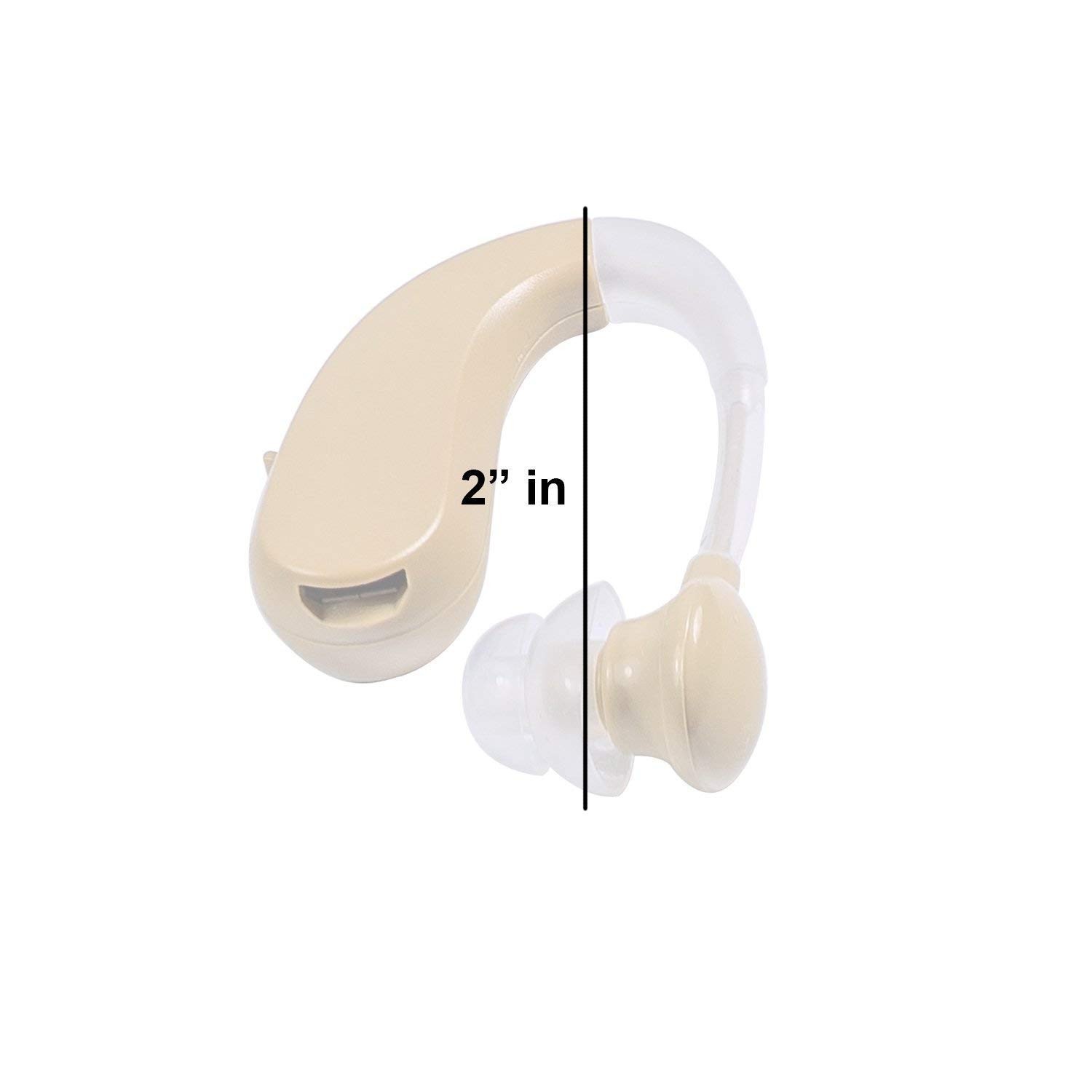 One Clearon Rechargeable Digital Invisible Hearing Aids Sound Voice Amplifier