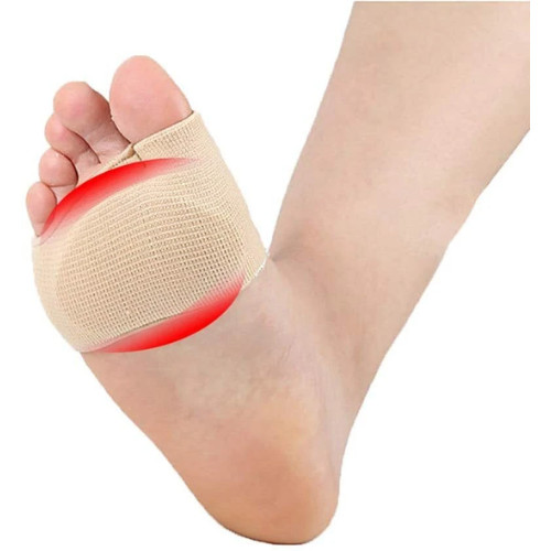 2 Pack For Man Women Fabric Metatarsal Pads Sleeve with Gel Sole Cushion Gift US