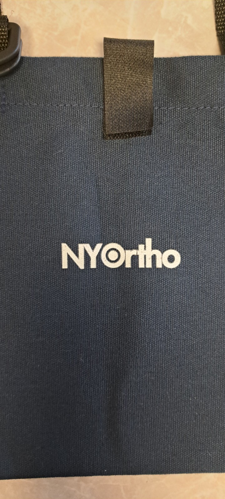 NYOrtho 9549 Urine Drainage Bag Holder Cover Blue Washable For Wheelchair/Bed