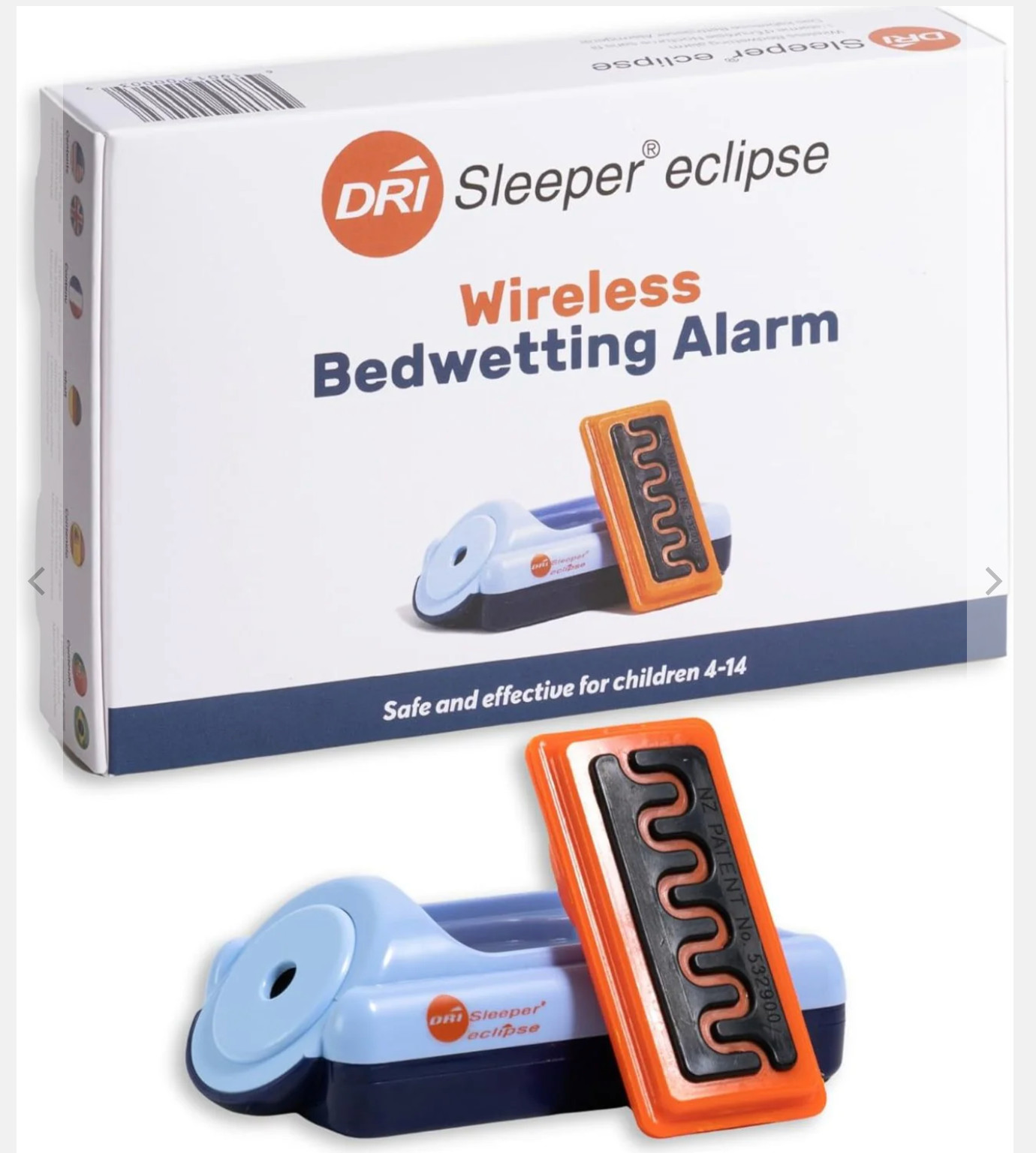 Eclipse Plus – Wireless Bedwetting Alarm for Deep Sleepers