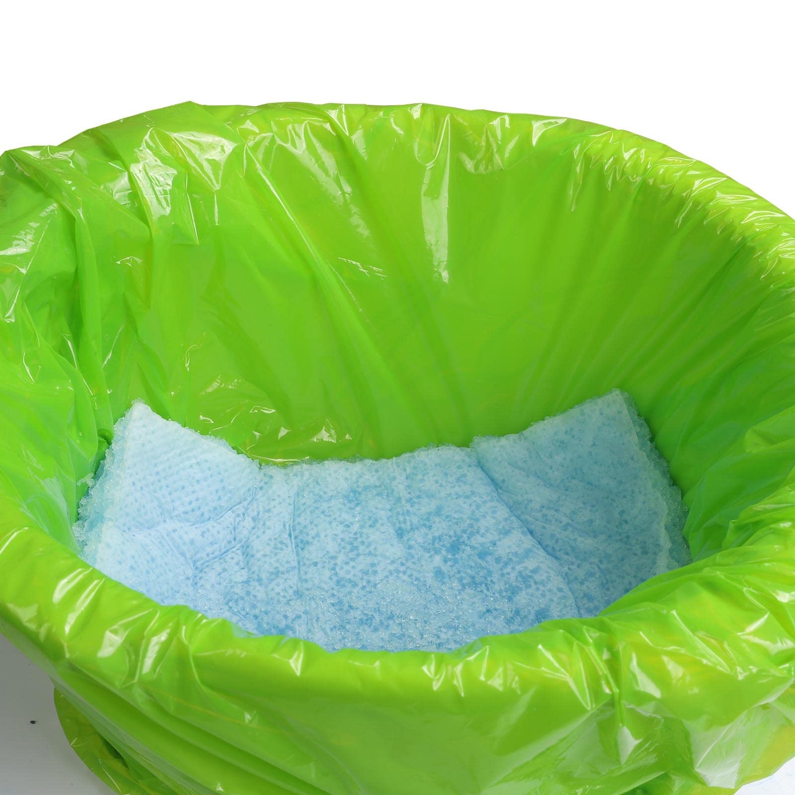 Commode Liners for Bedside Commode with Super Absorbent Pad 50 Pack Disposabl…