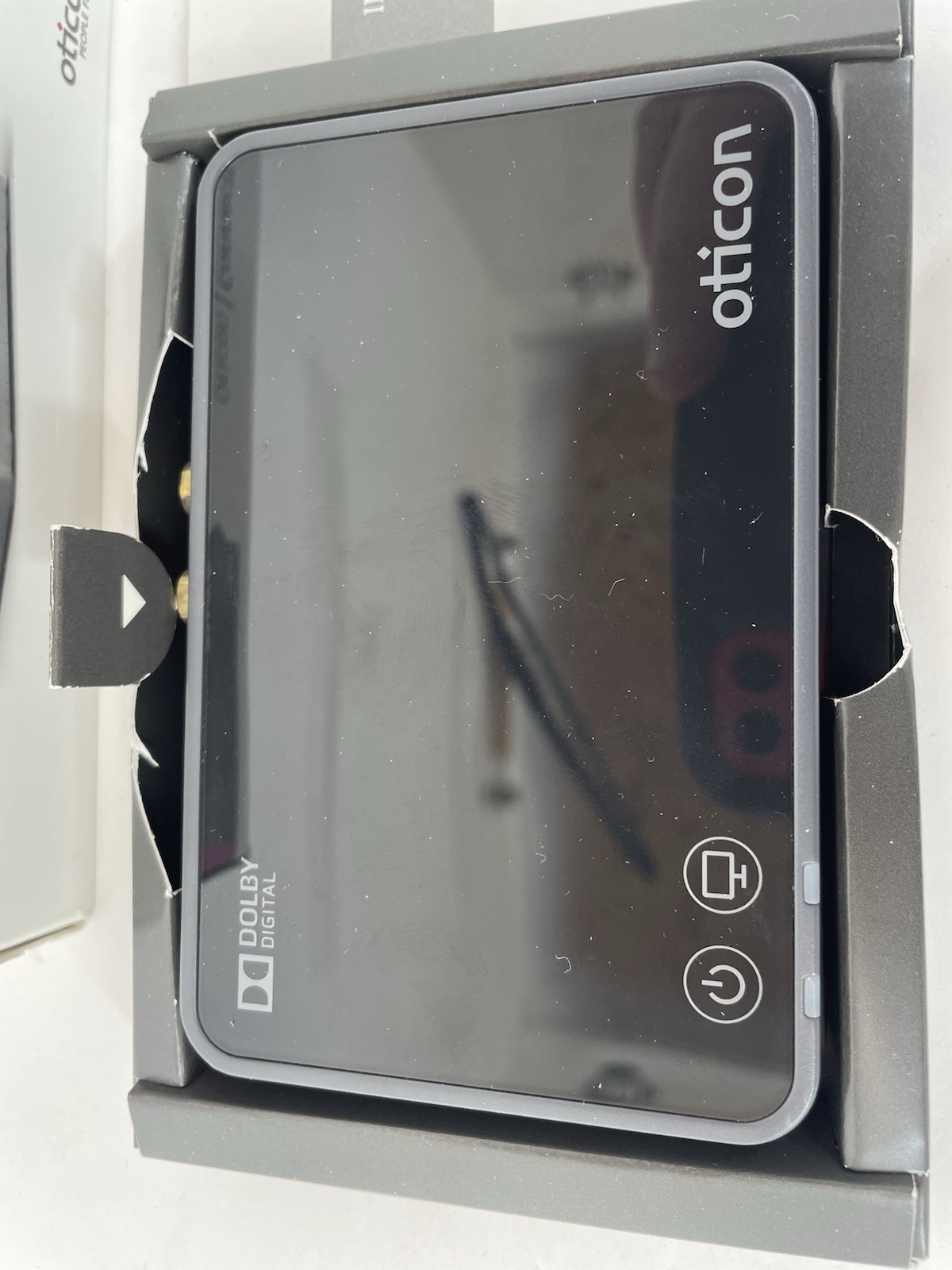Oticon TVA2 TV Adapter 2.0 with All Original Accessories
