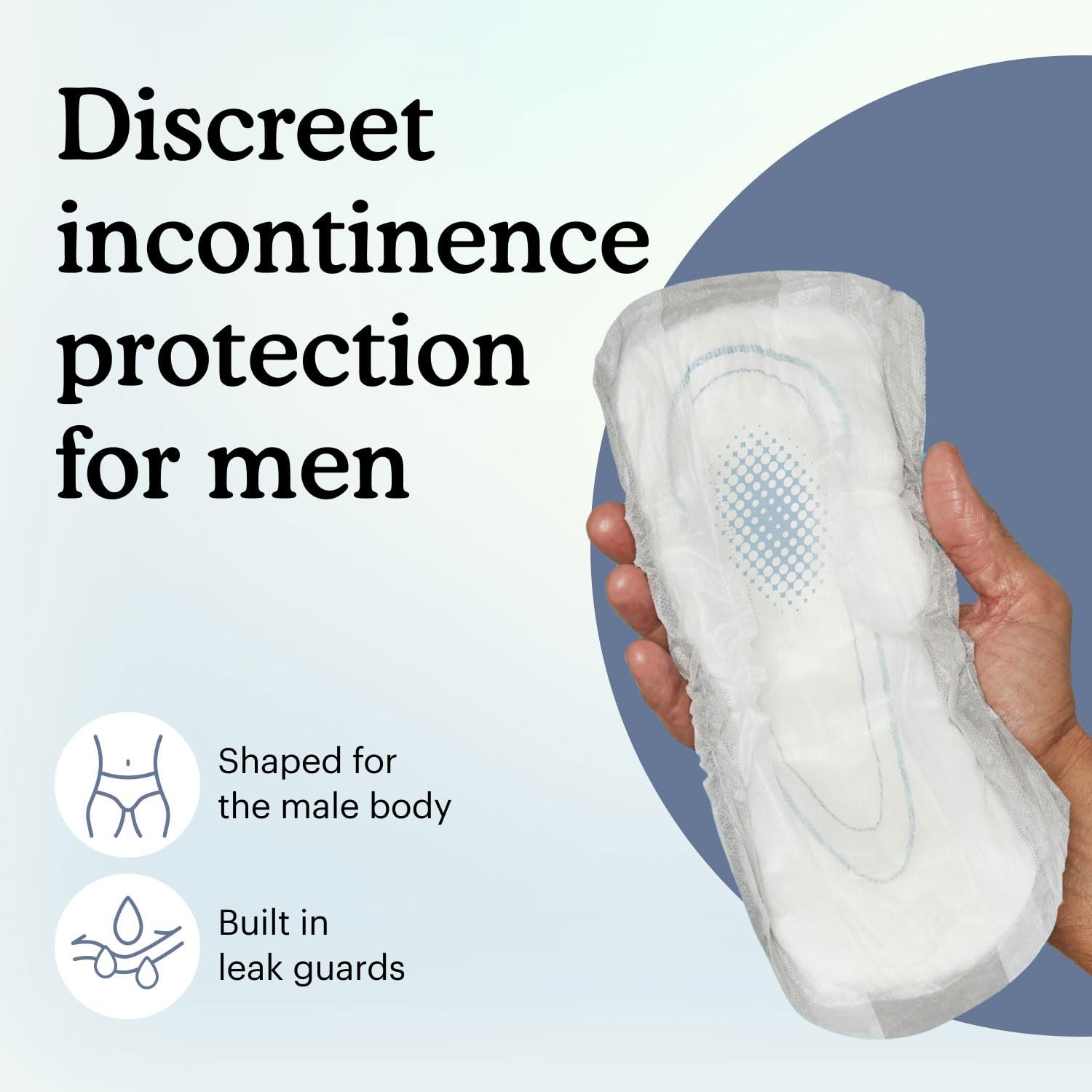 Premium Guards for Men – 20 Count Pack of Discreet, Individually Wrapped Blad…