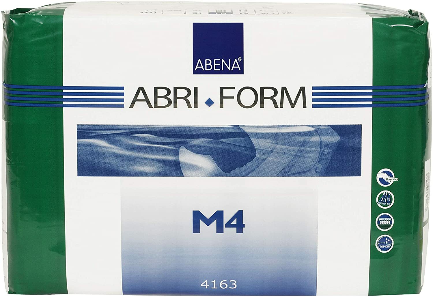 Abri-Form Comfort Adult Brief Tab Closure Medium 28 to 44 In – Case of 42