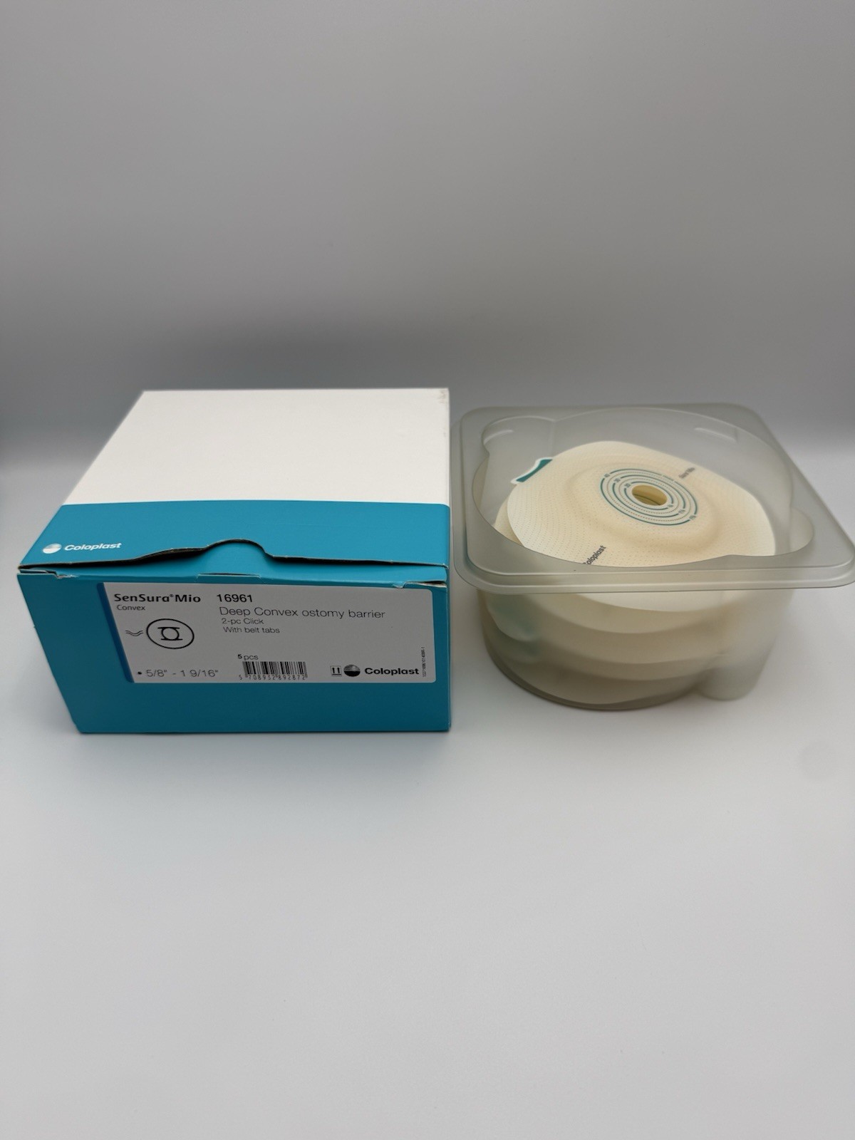 Coloplast SenSura Mio 16961 Deep Convex Barrier (Lot Of 3) Exp 2026-2027 NEW