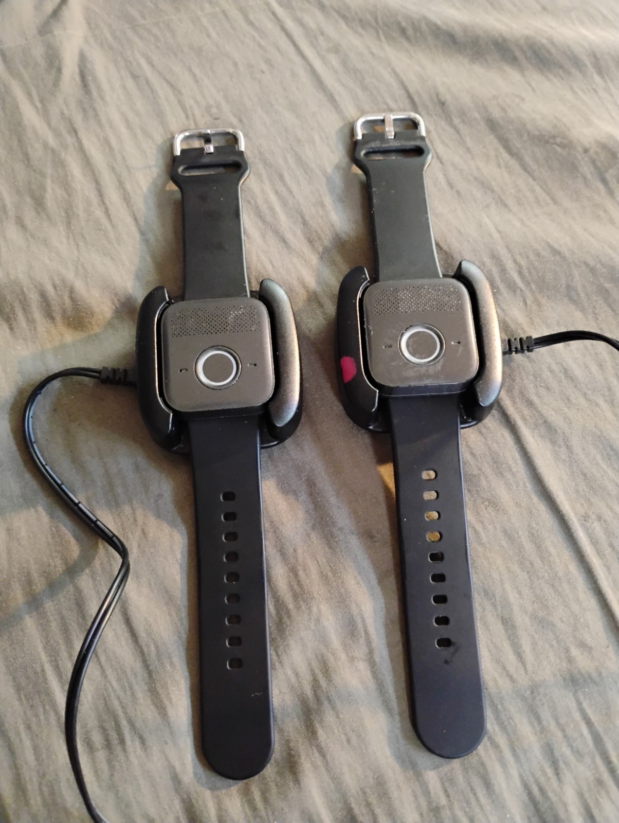 (2) 4G Watch Style Wrist Medical Alert System Fall Detection Wearable Button