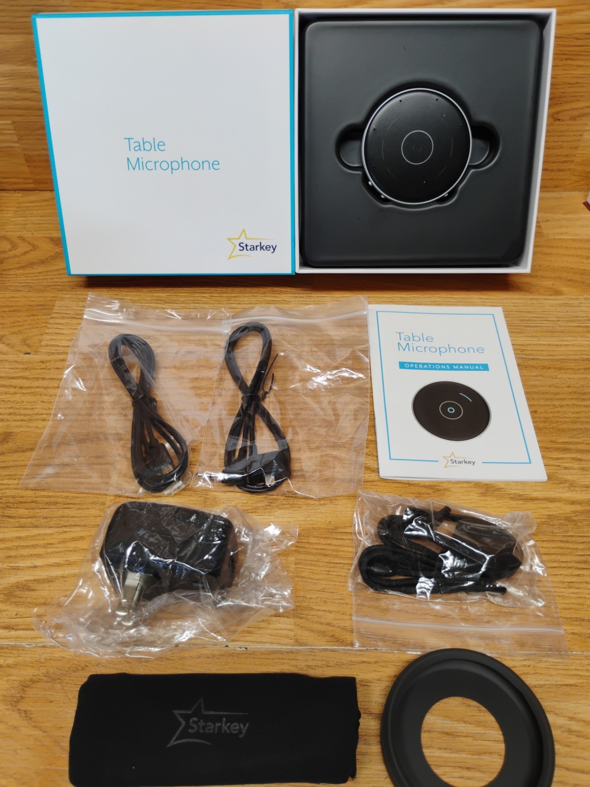 NEW StarLink Starkey 2.4Ghz Table Microphone/TV Streamer 43044-600
