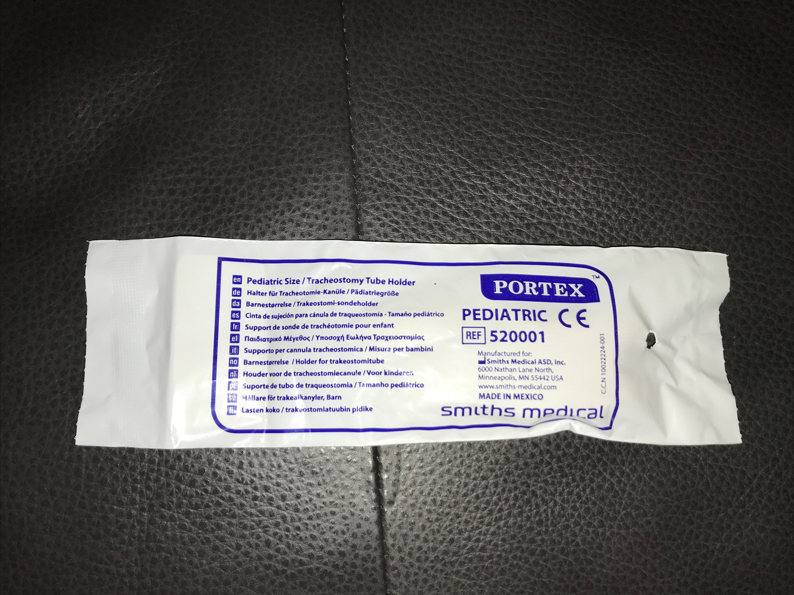 Portex Pediatric Tracheostomy Tube Holder Trach Ties 520001 Qty 10