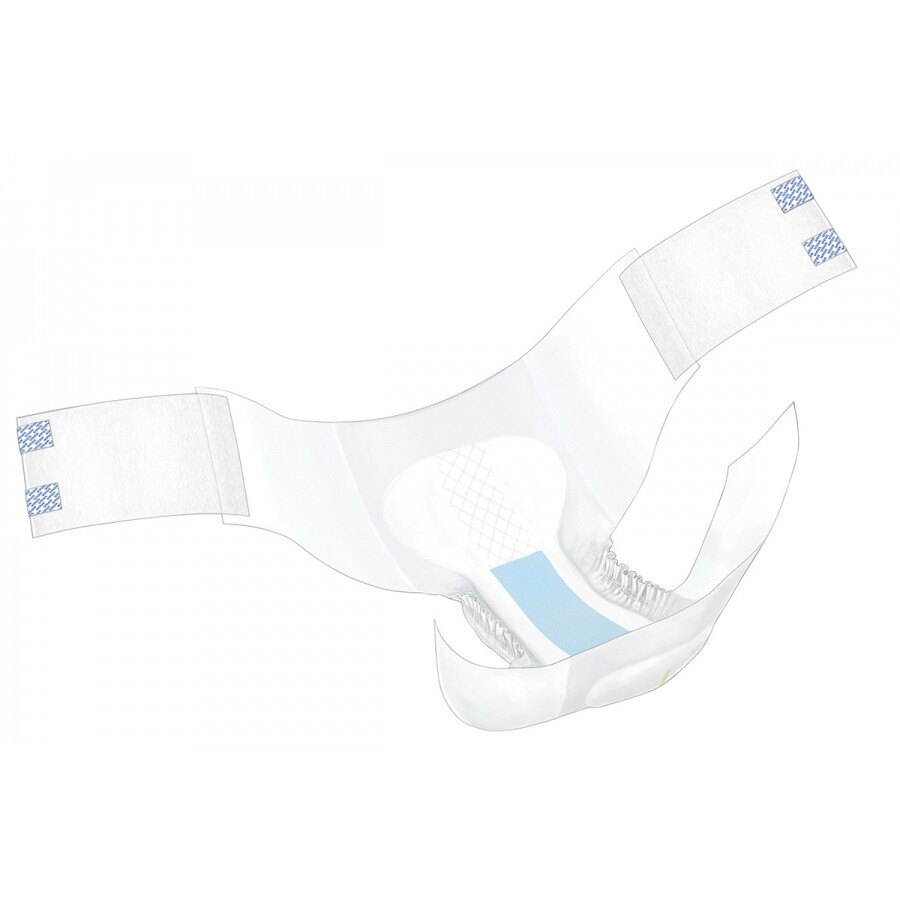 Wings Adult Incontinent Brief Tab Closure Heavy Absorbency 3-XL Case of 32