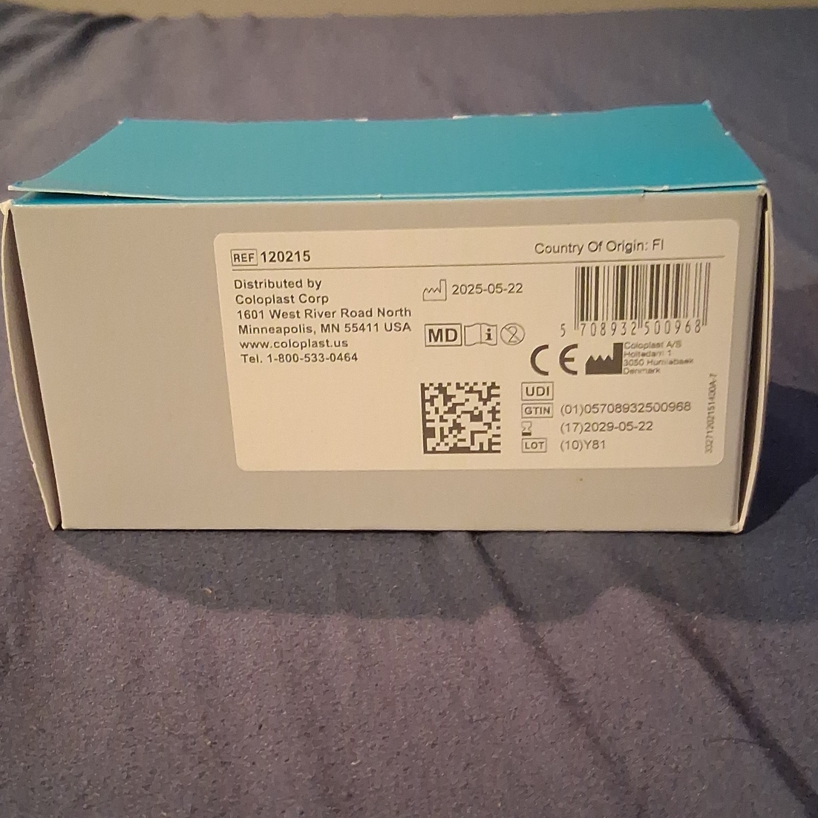 Coloplast Brava Skin Barrier Wipe 30 Ct Exp 2025-05-22 (6 Boxes) 120215