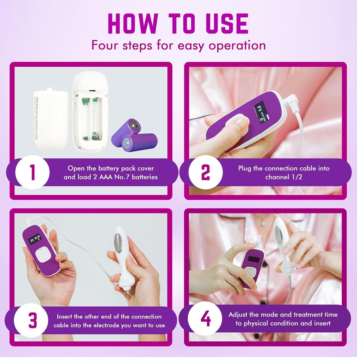 Lil Lady – iTouch Sure Pelvic Floor Stimulator & Toner, Electric Kegel Exerciser