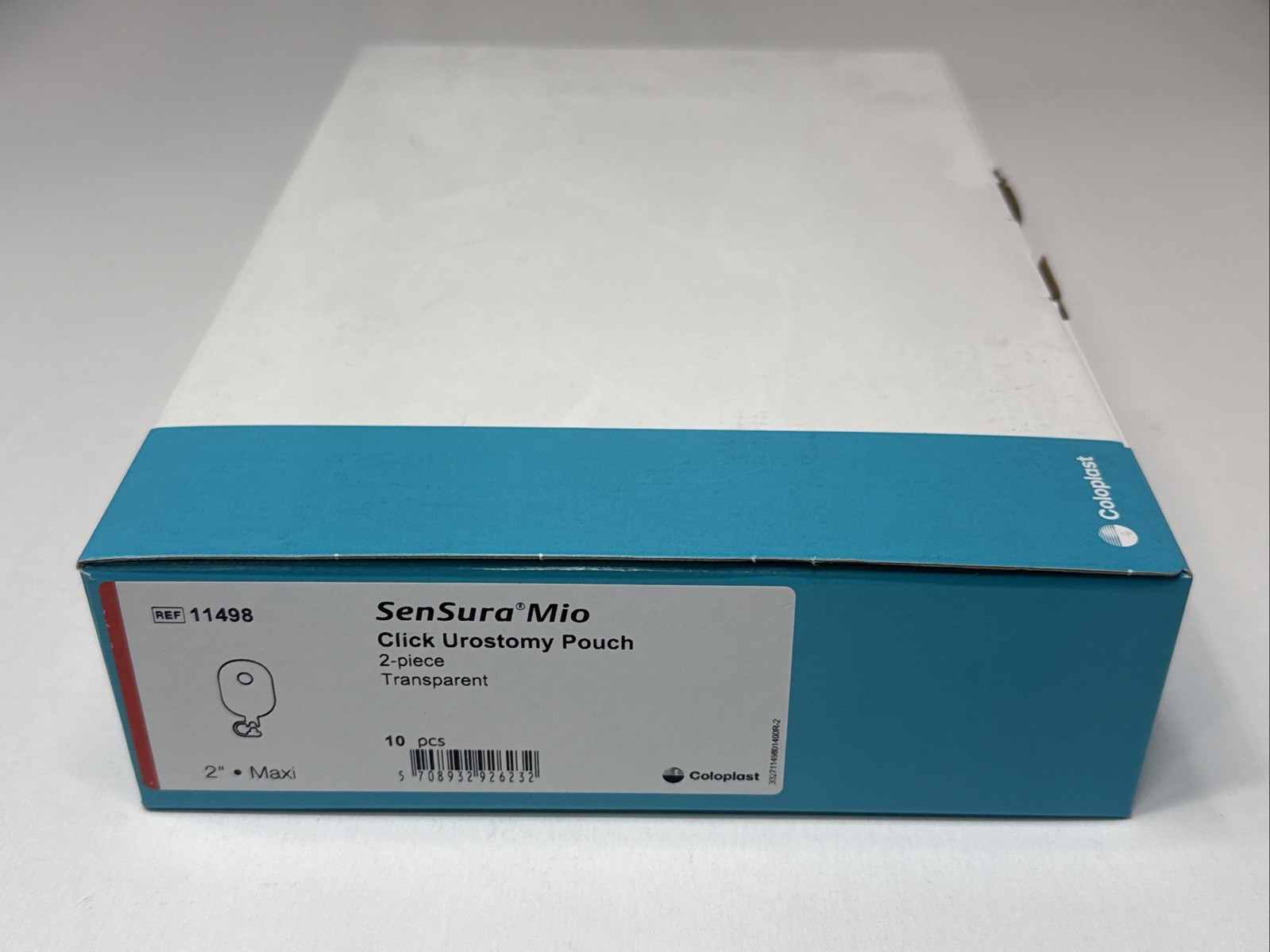 Box of 10 – Coloplast 11498 SenSura Mío Click Urostomy Pouch Exp 9/2027