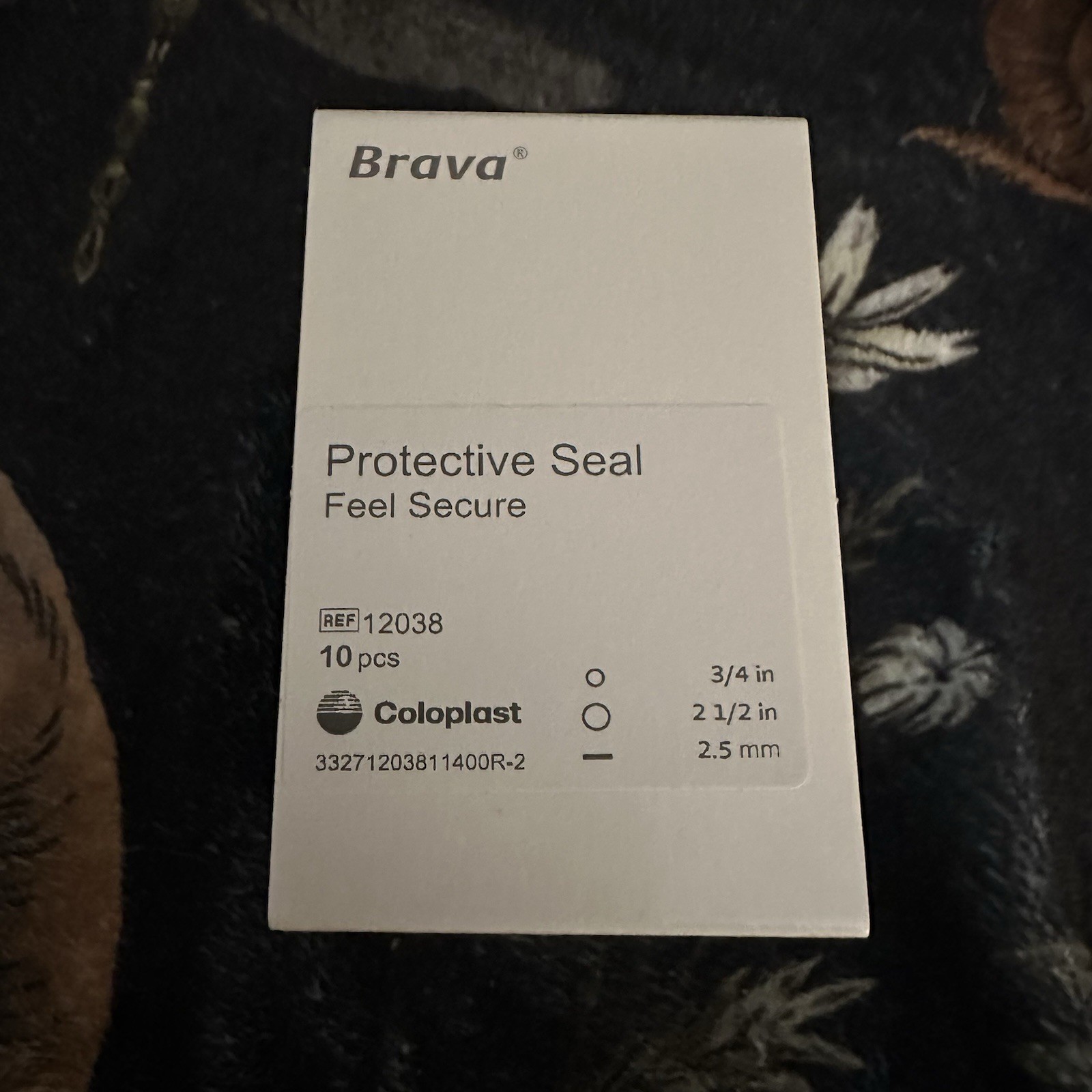 10pc Coloplast 12038 Brava Protective Seal Barrier Ring Extra Wide 2.5mm Ostomy
