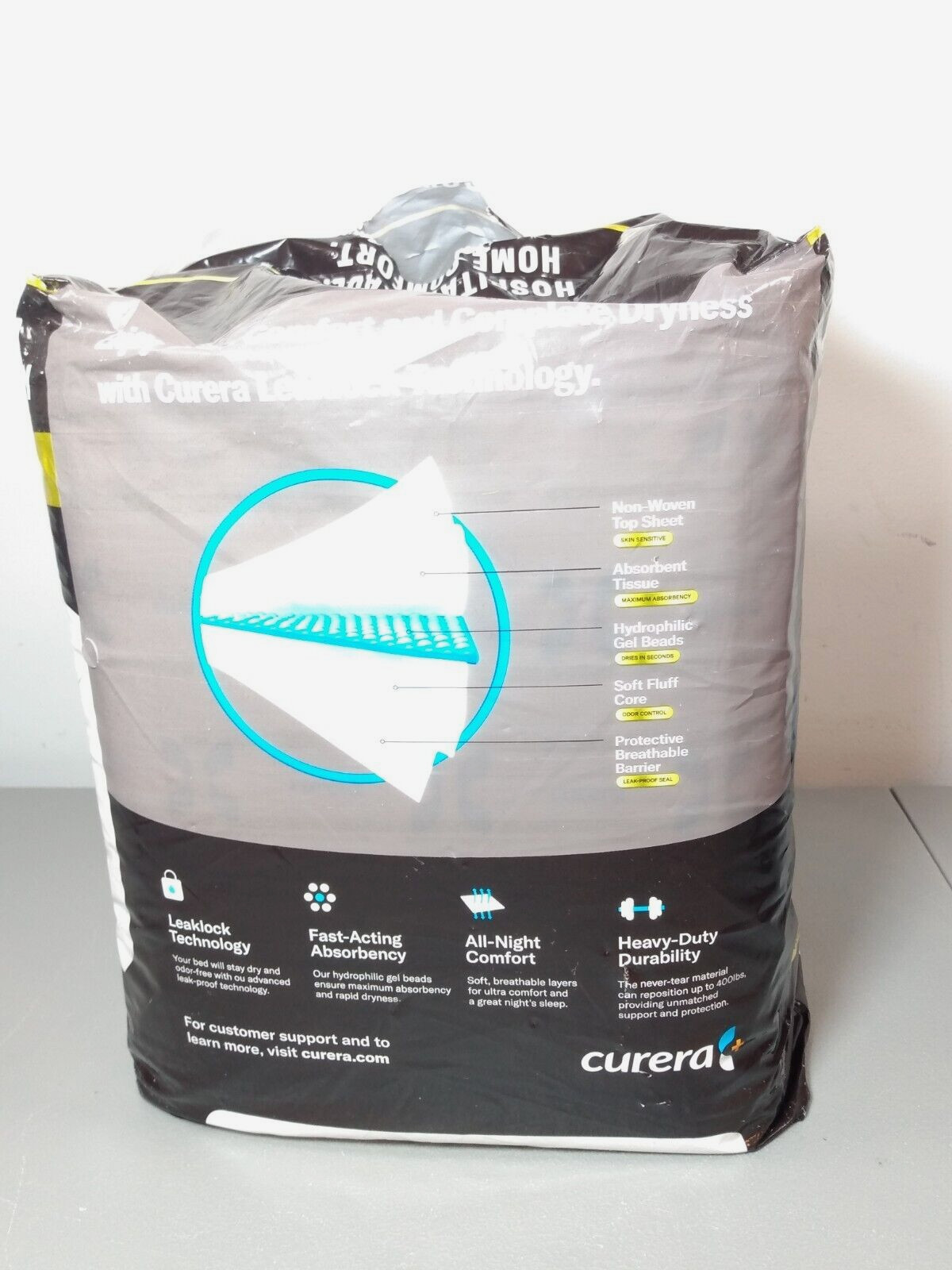 BED PADS Chucks MAX BED PADS 36 X 36 Curera 3XL Bed Pads 10 Count NEW